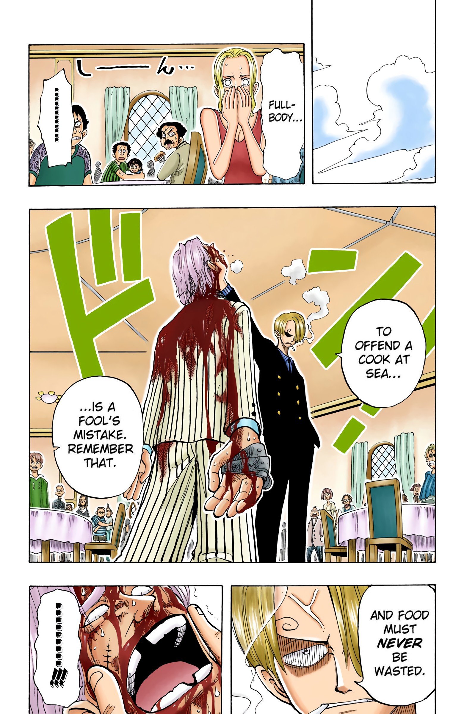 One Piece Colored Manga