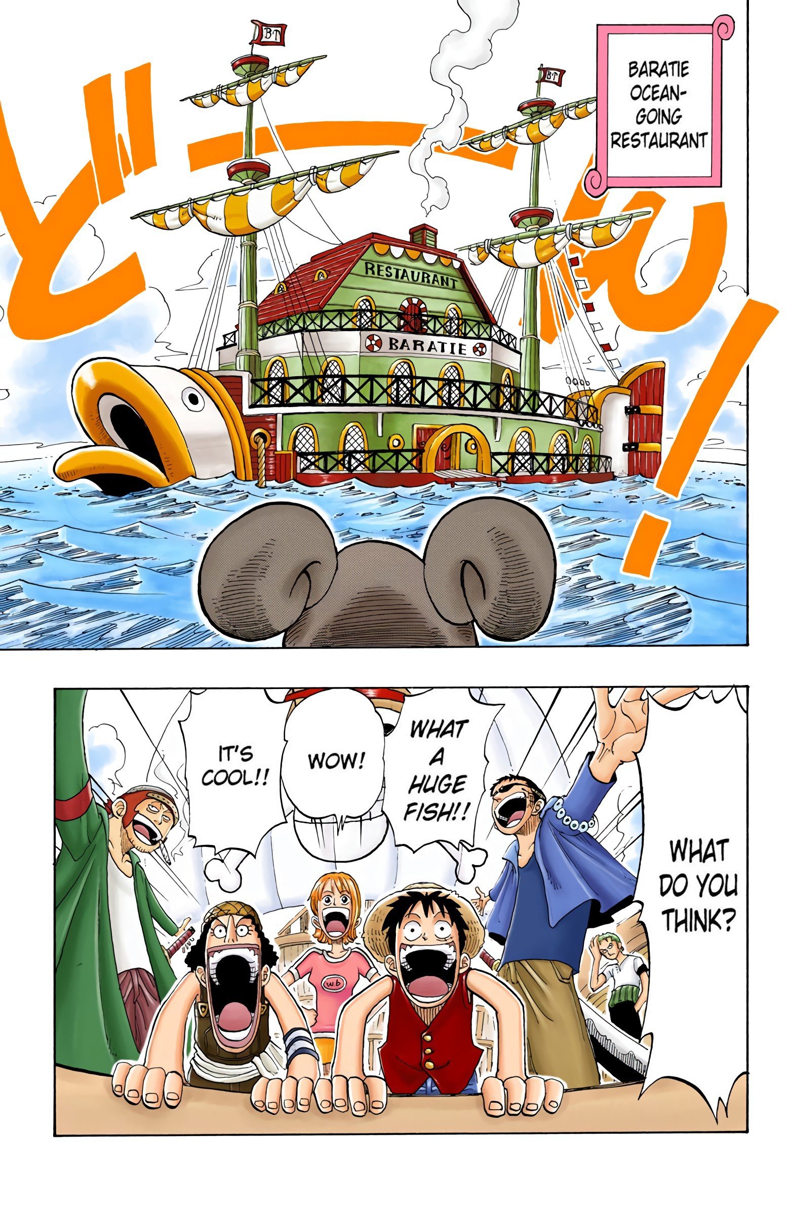 One Piece Colored Manga