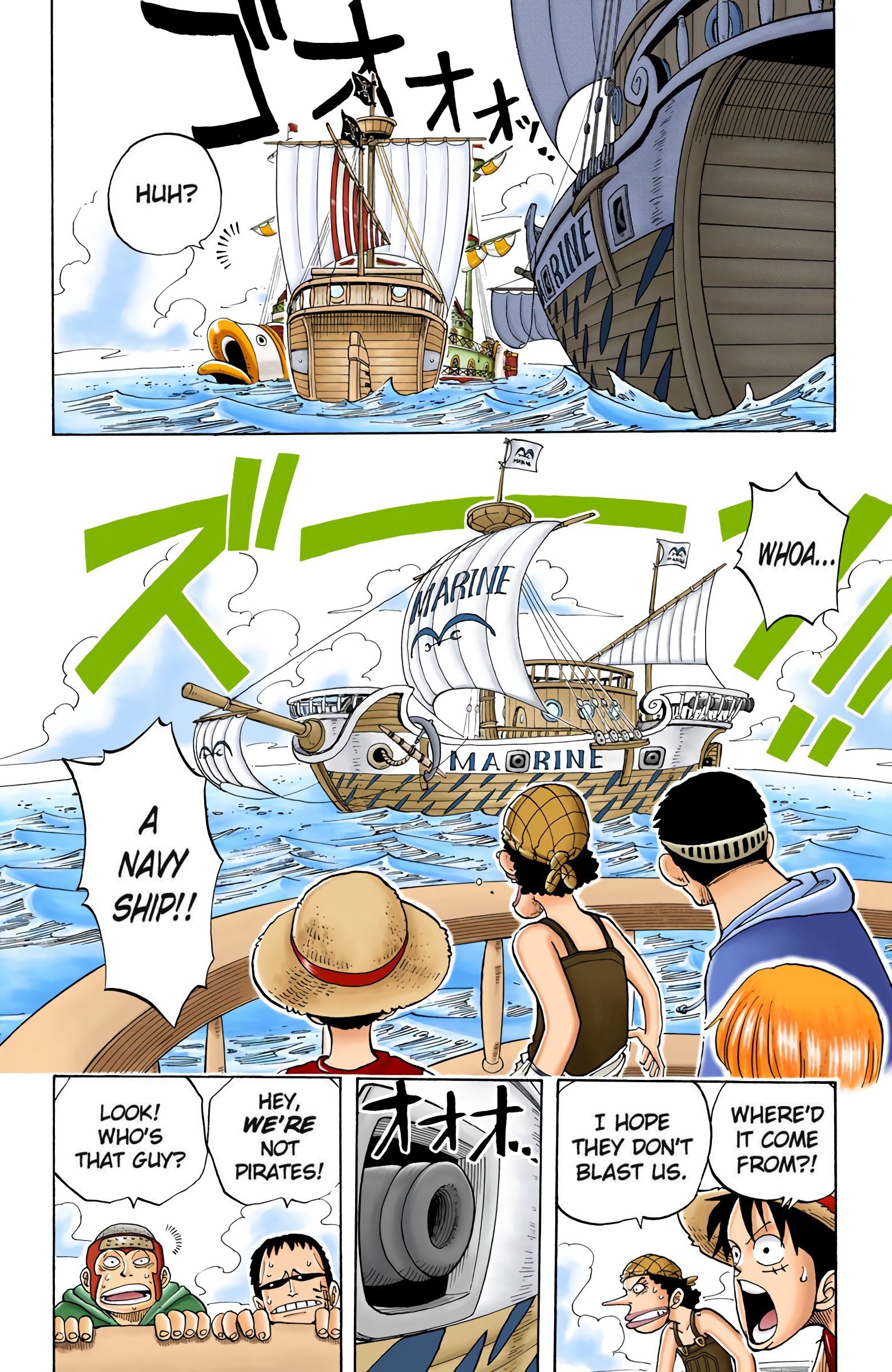 One Piece Colored Manga