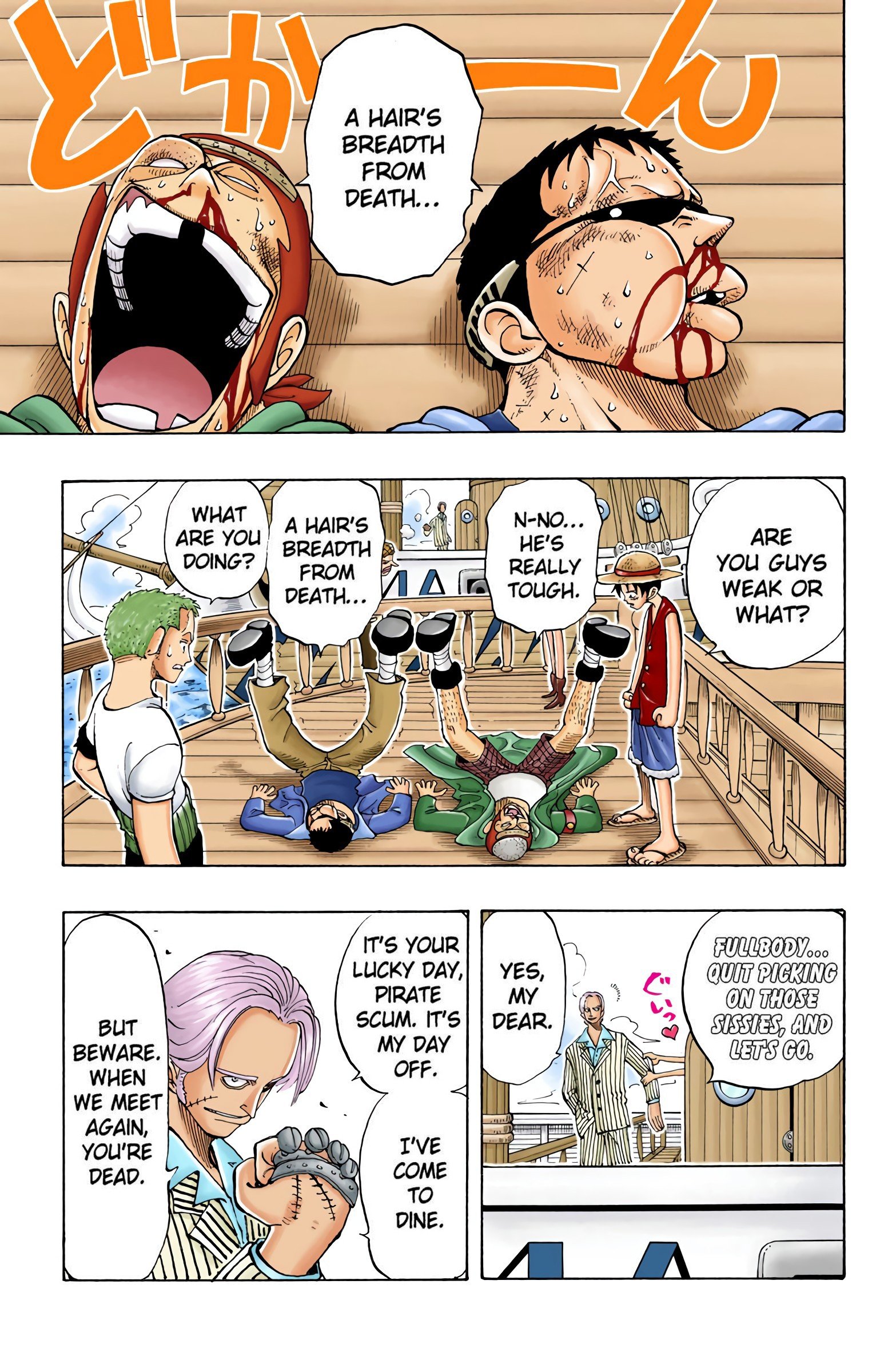 One Piece Colored Manga