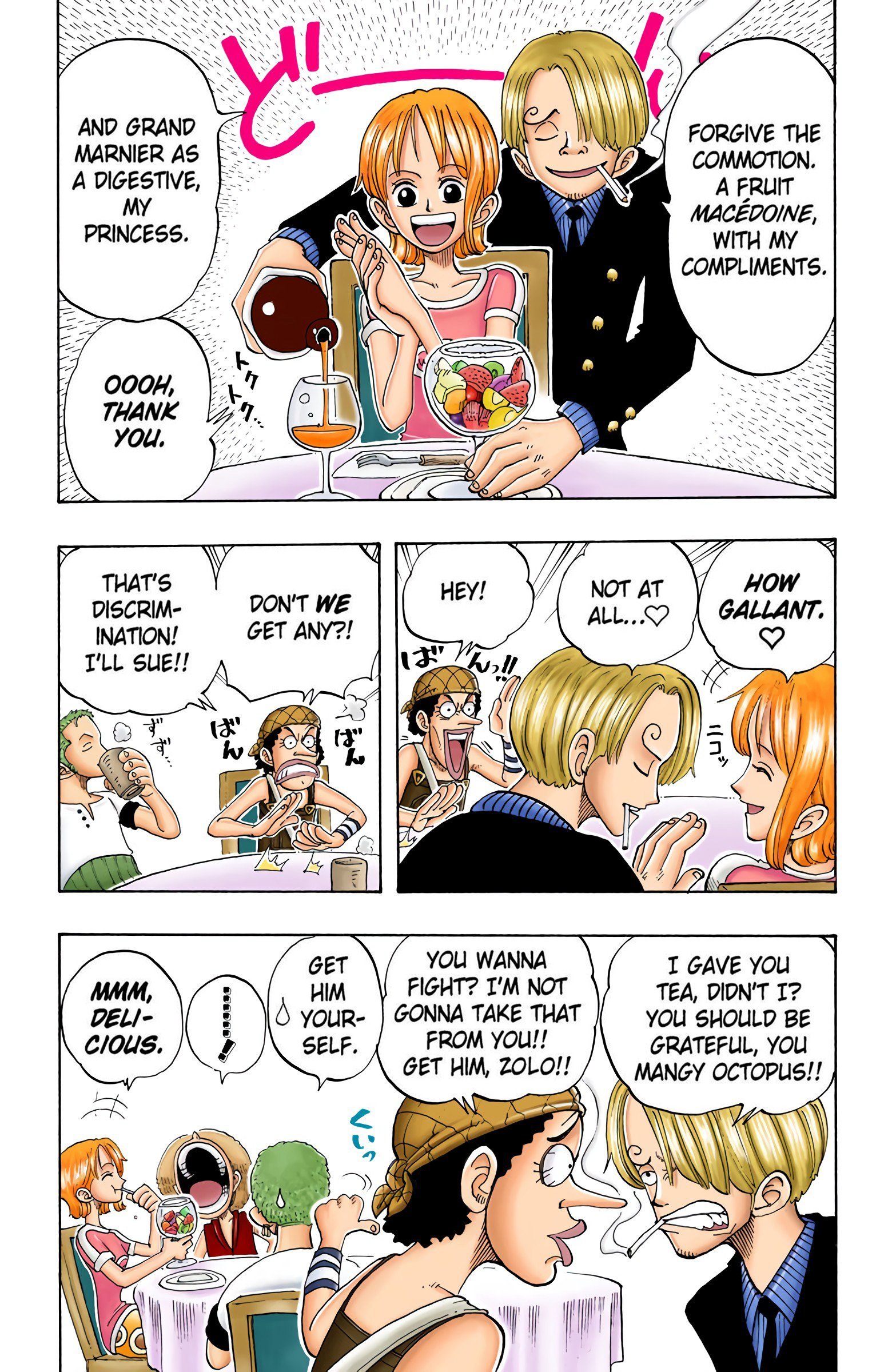 One Piece Colored Manga