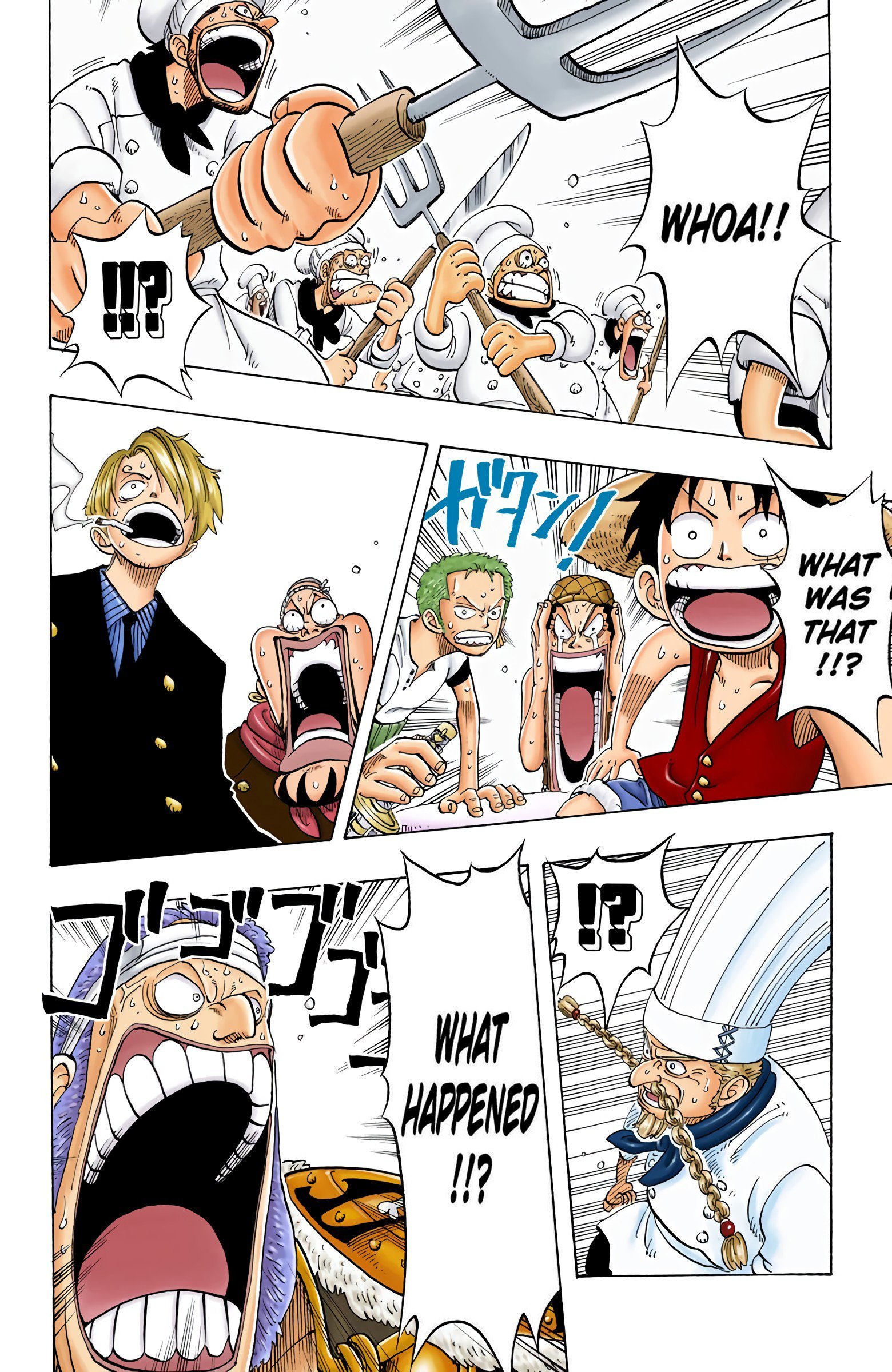 One Piece Colored Manga