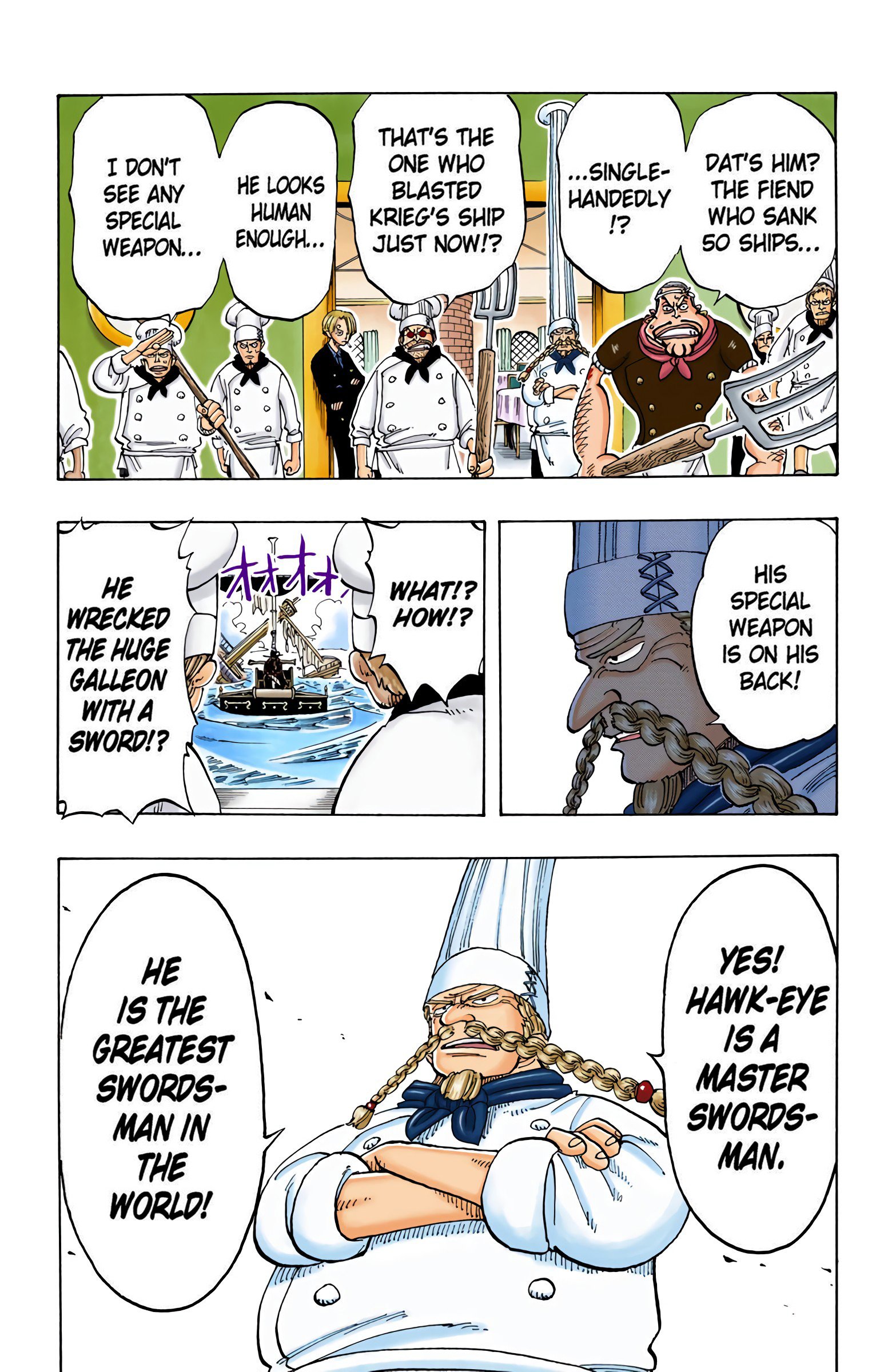 One Piece Colored Manga