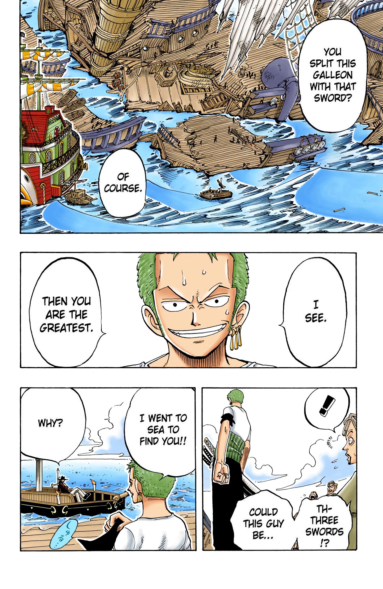 One Piece Colored Manga