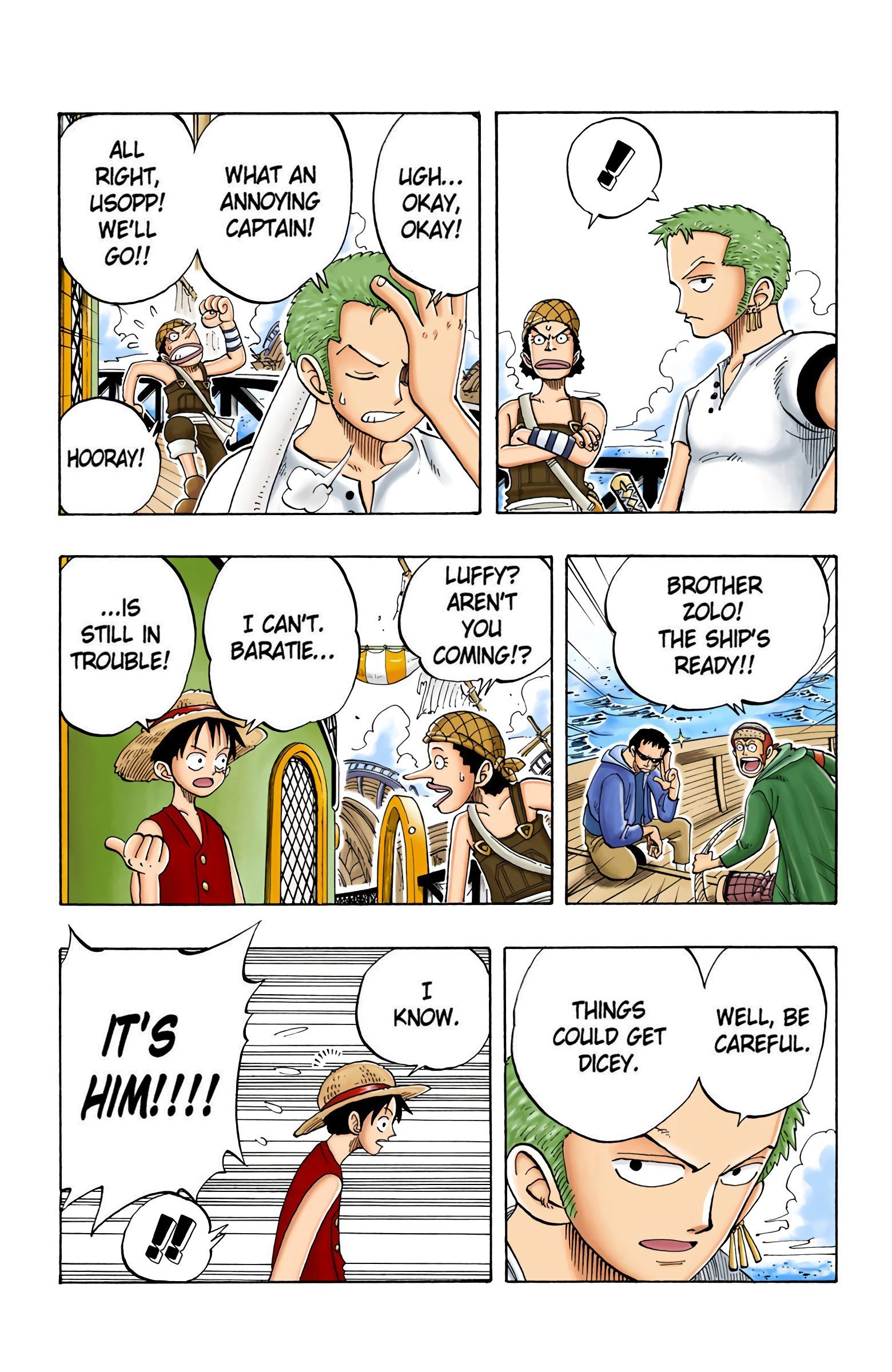 One Piece Colored Manga