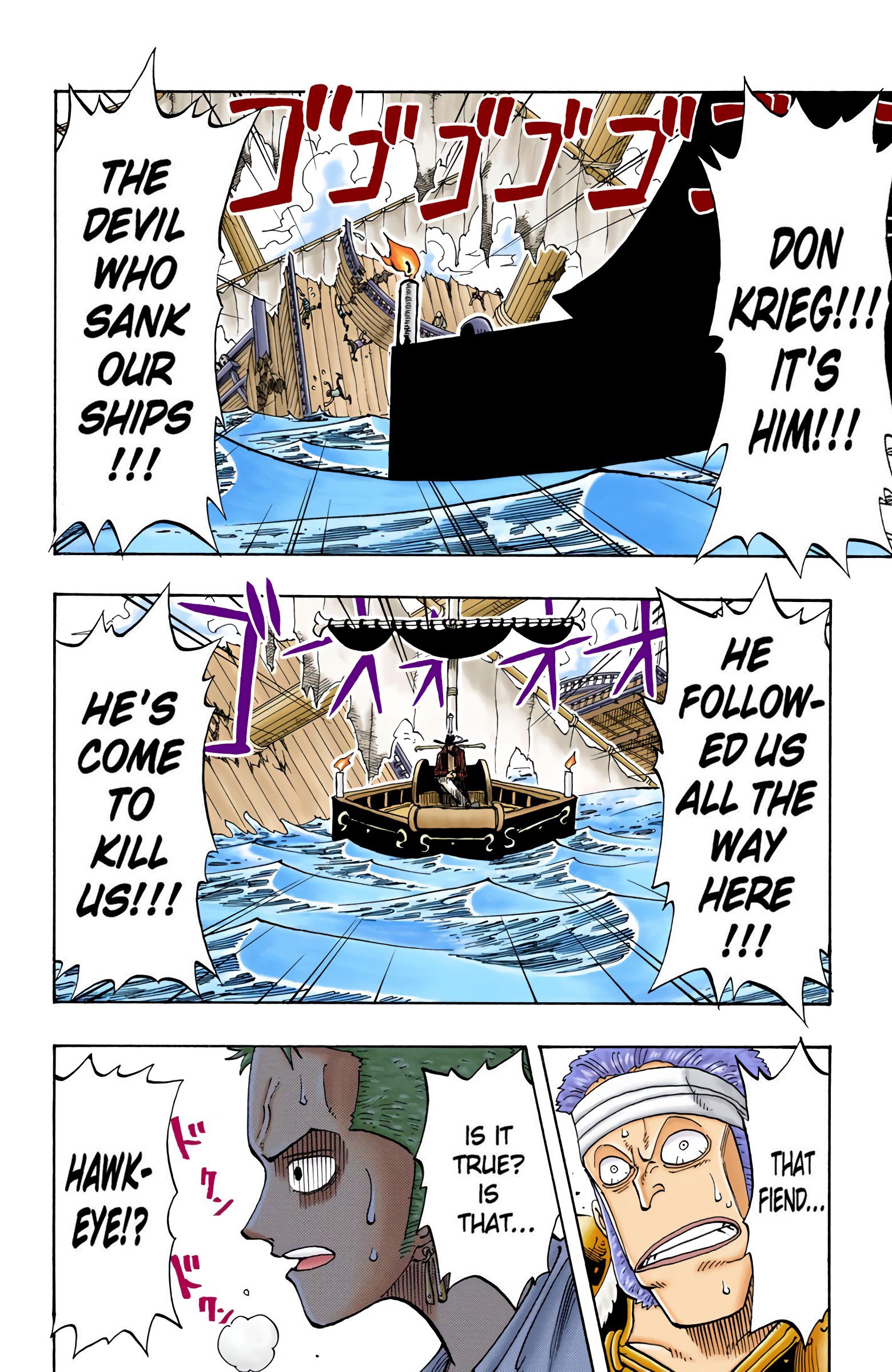 One Piece Colored Manga