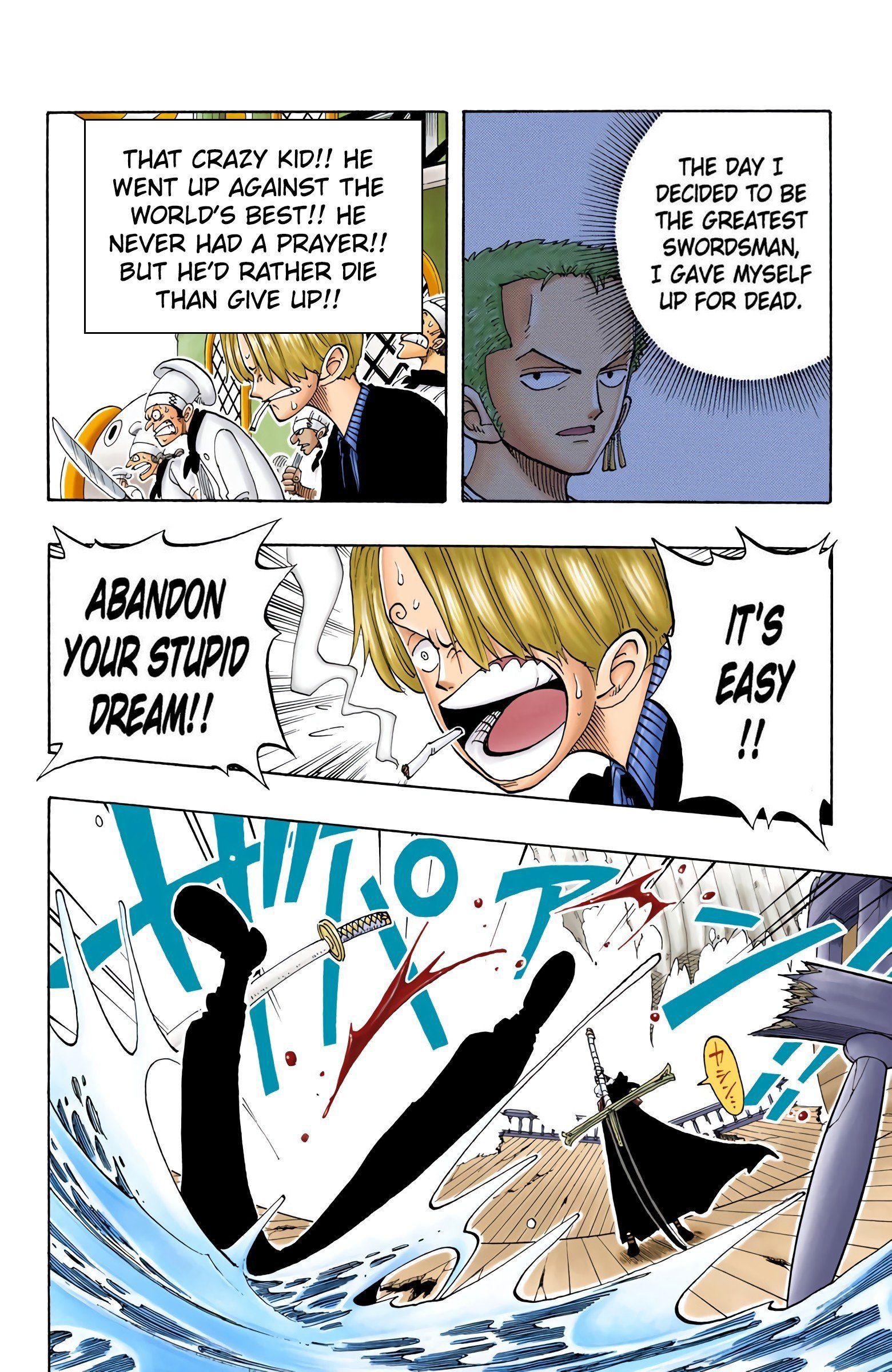 One Piece Colored Manga