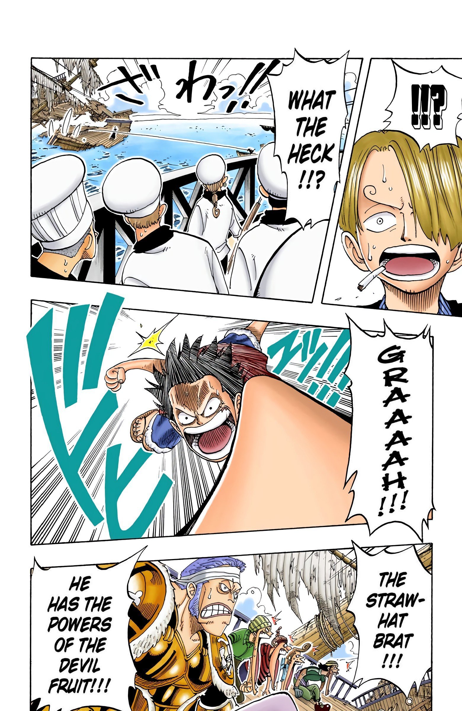 One Piece Colored Manga