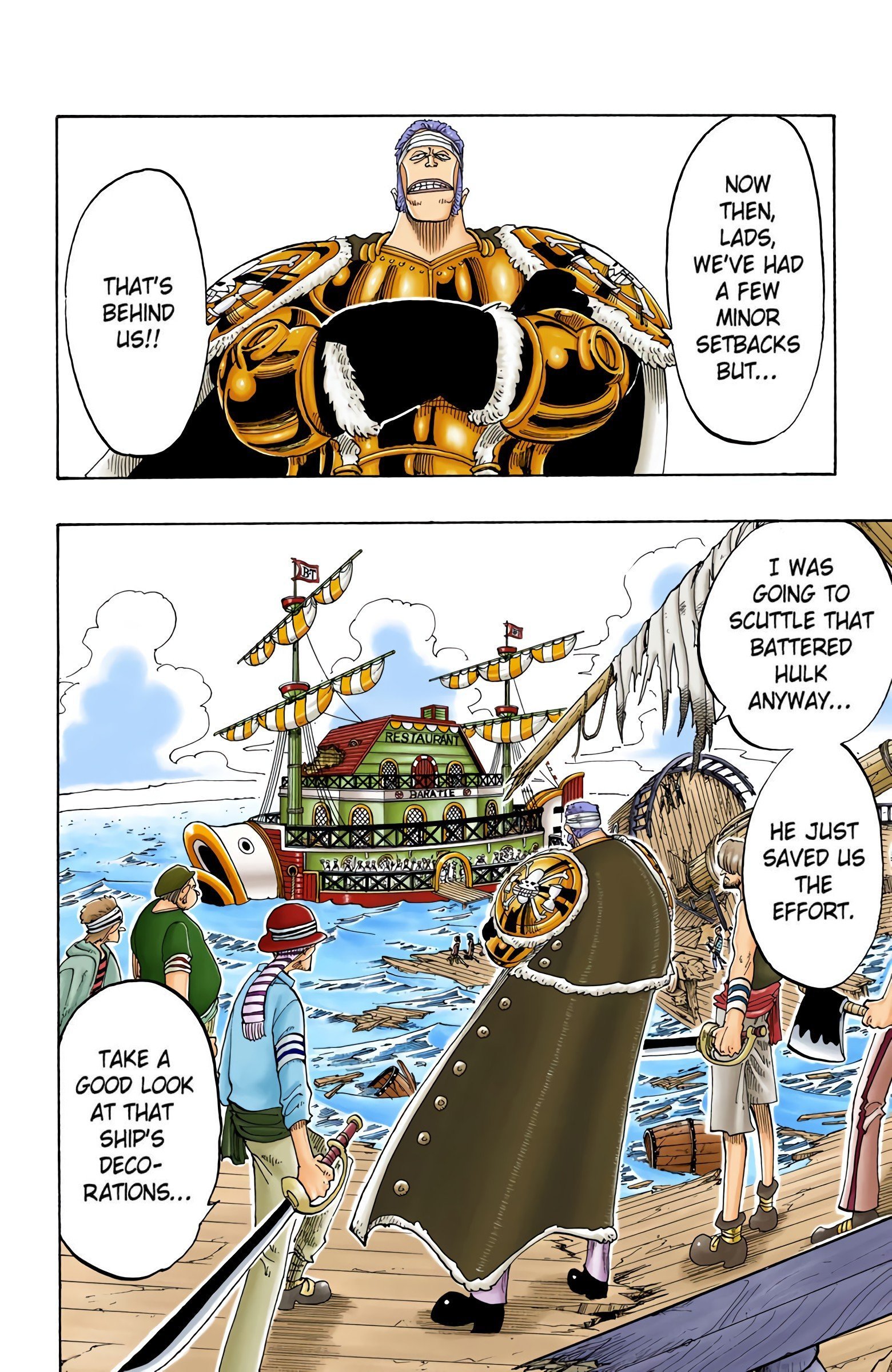 One Piece Colored Manga