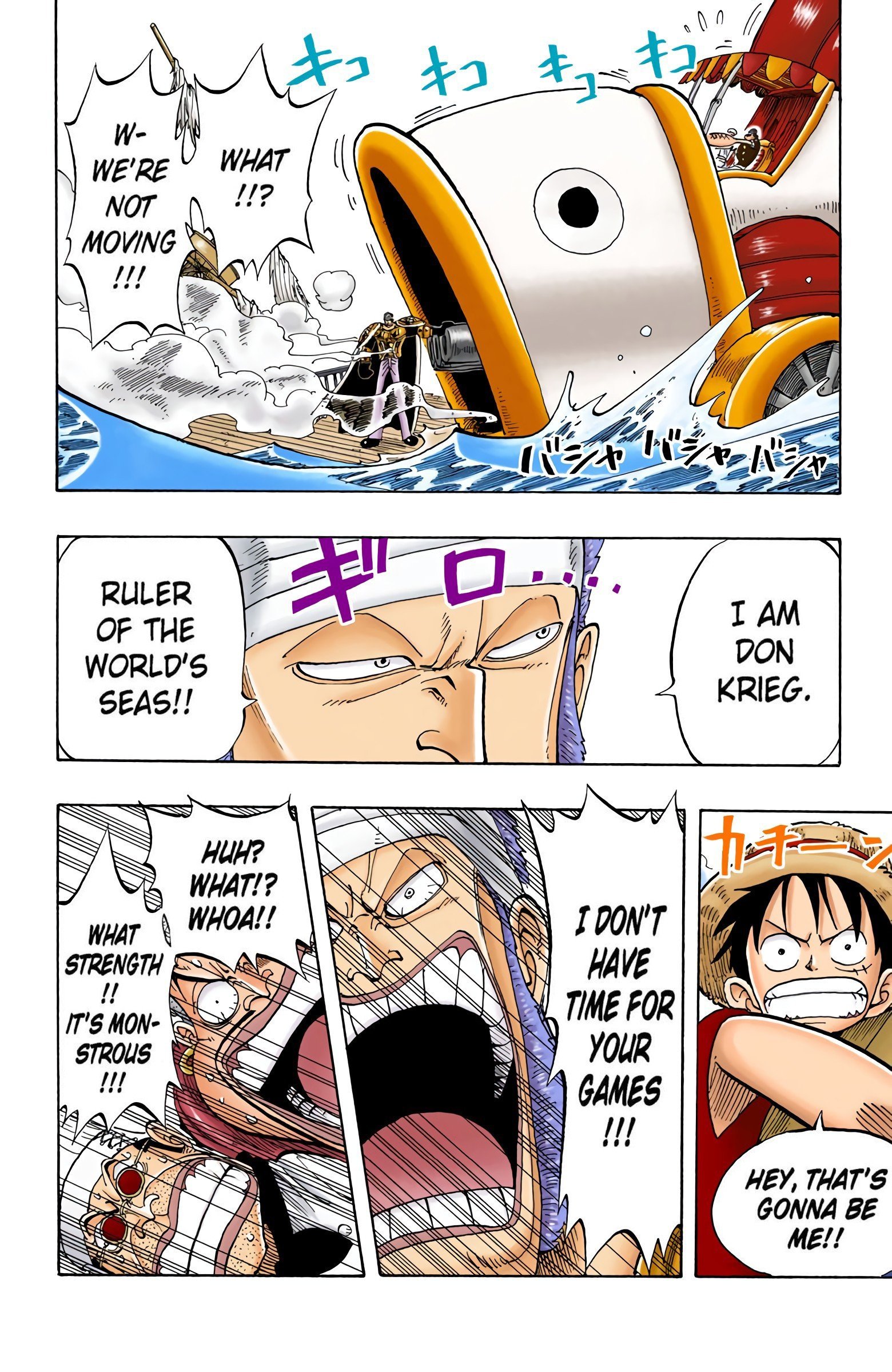 One Piece Colored Manga