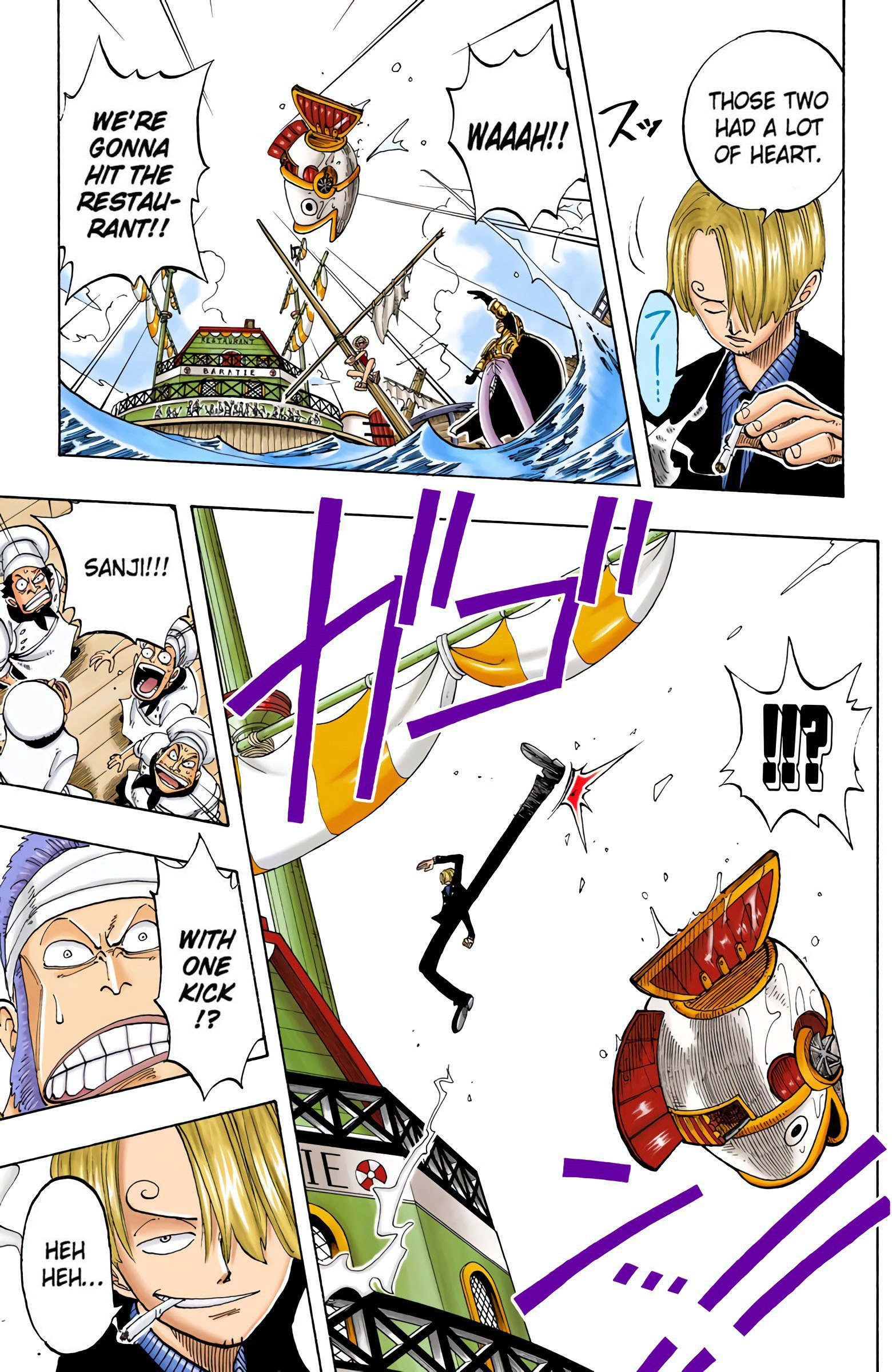 One Piece Colored Manga