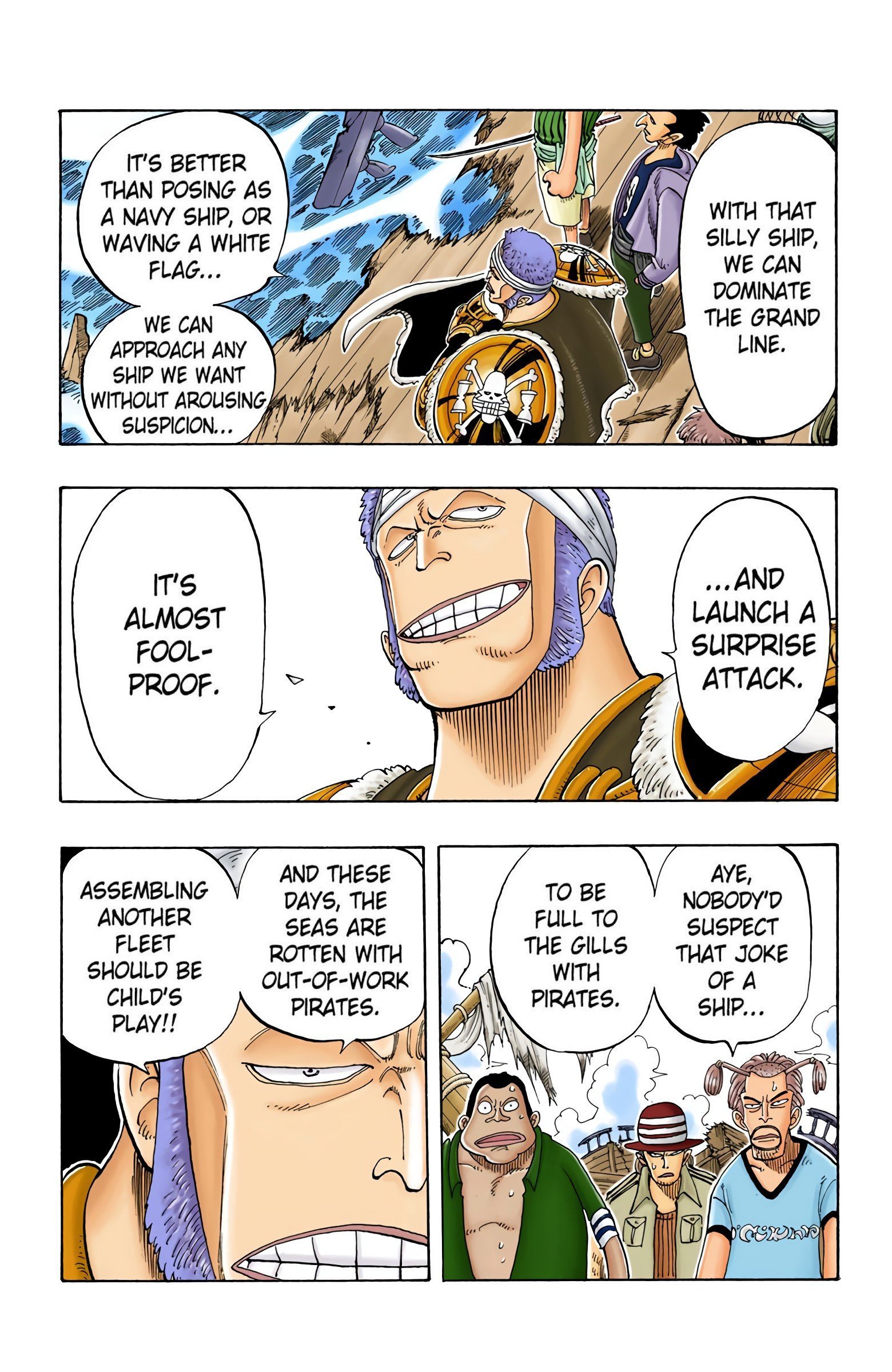 One Piece Colored Manga