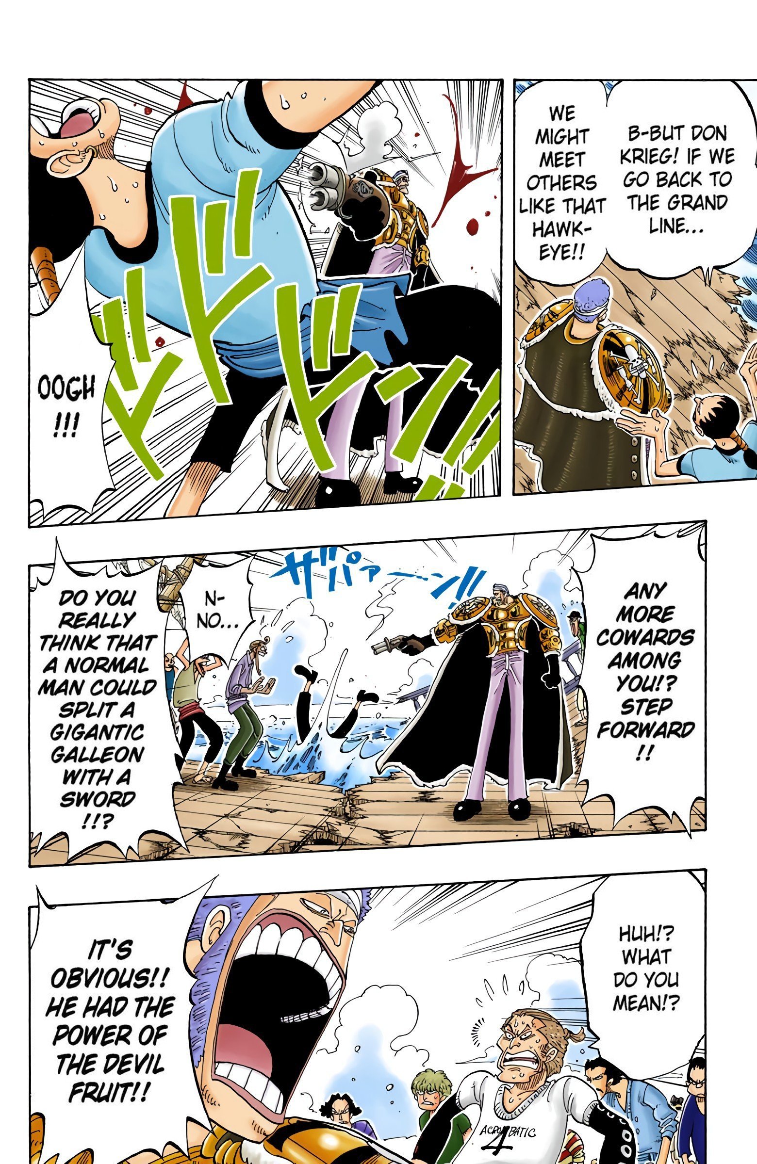 One Piece Colored Manga