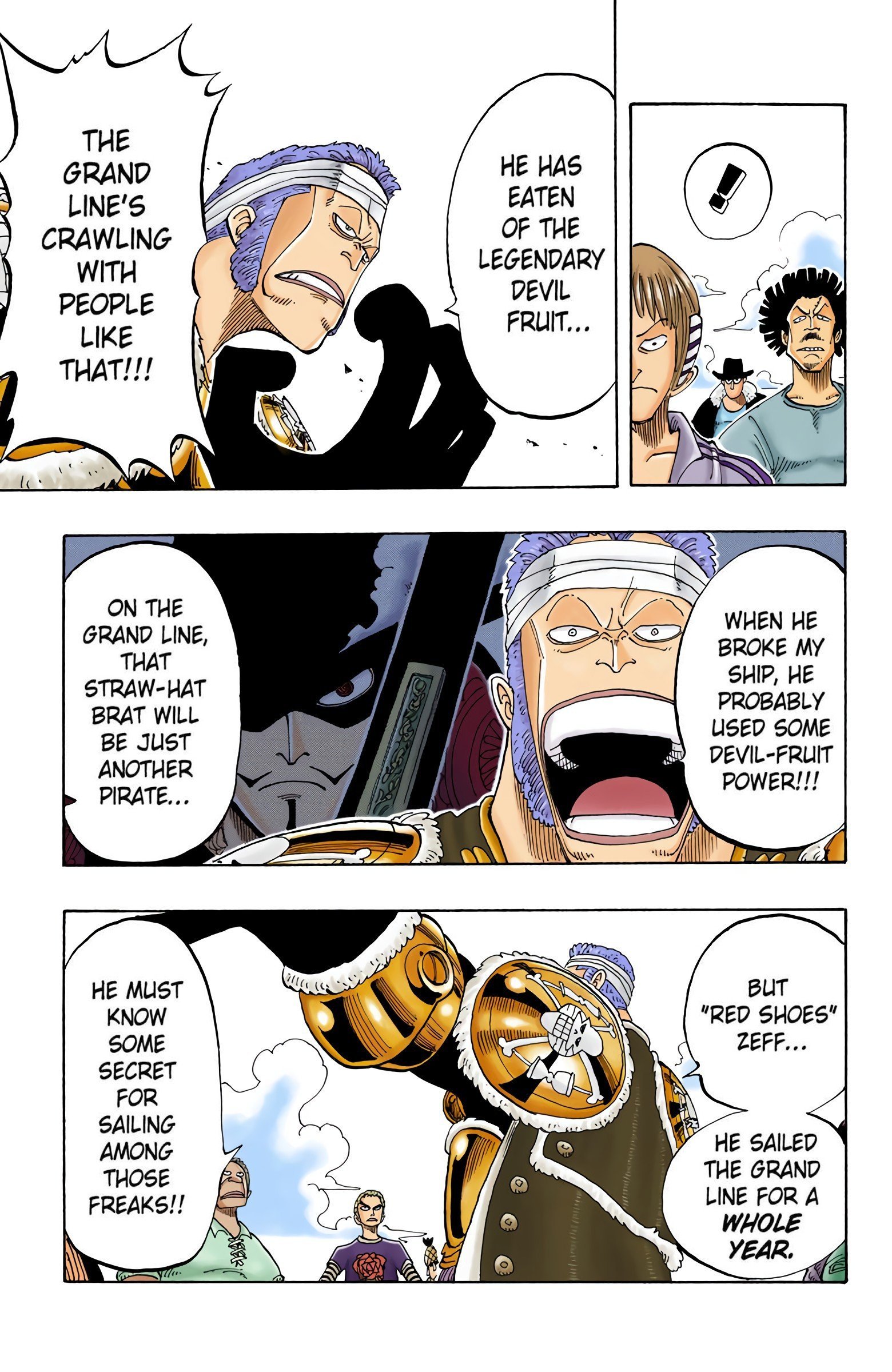 One Piece Colored Manga