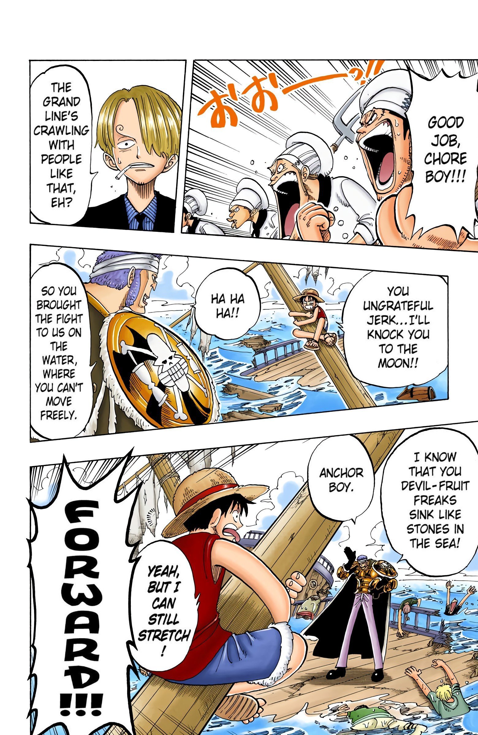 One Piece Colored Manga