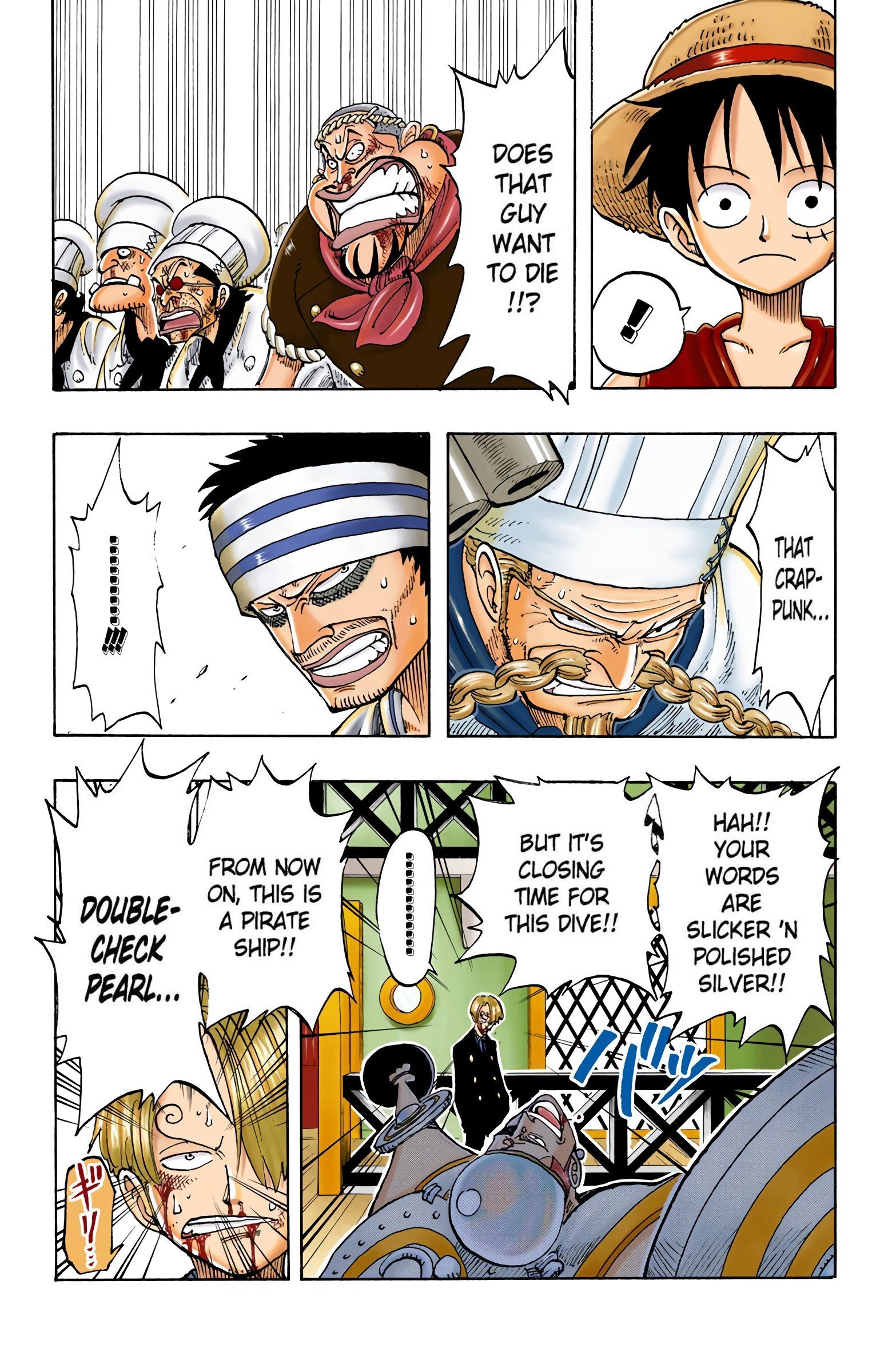 One Piece Colored Manga