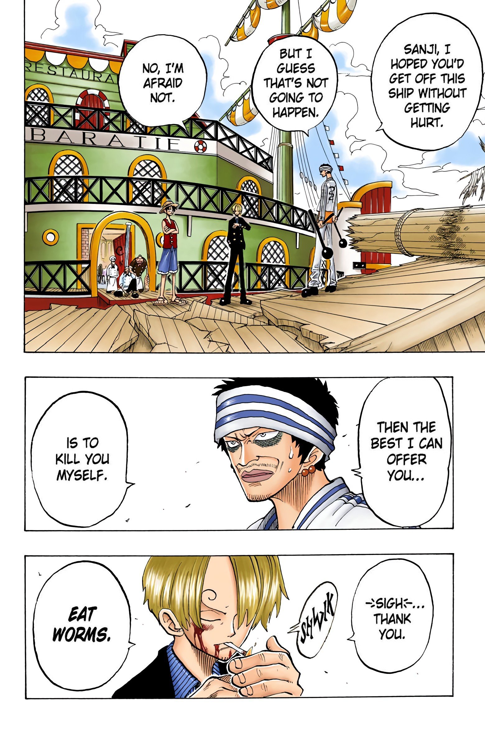 One Piece Colored Manga