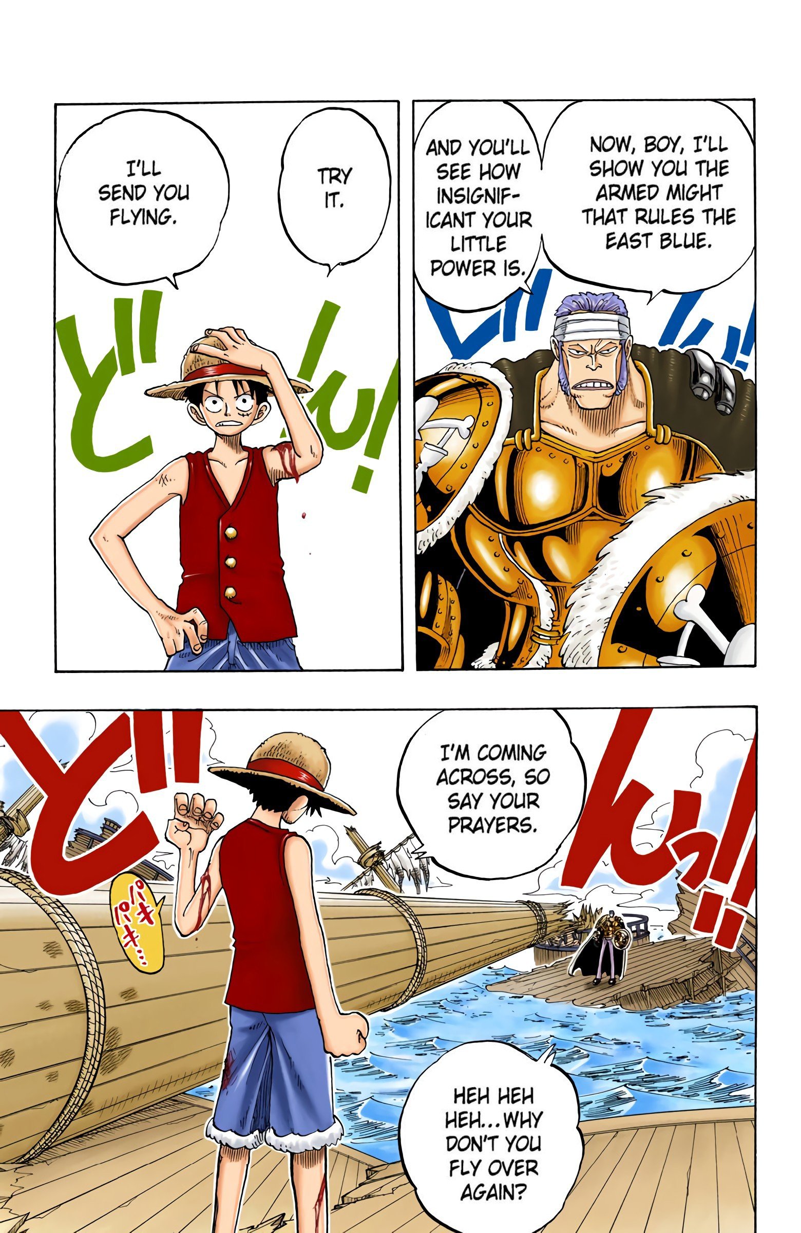 One Piece Colored Manga