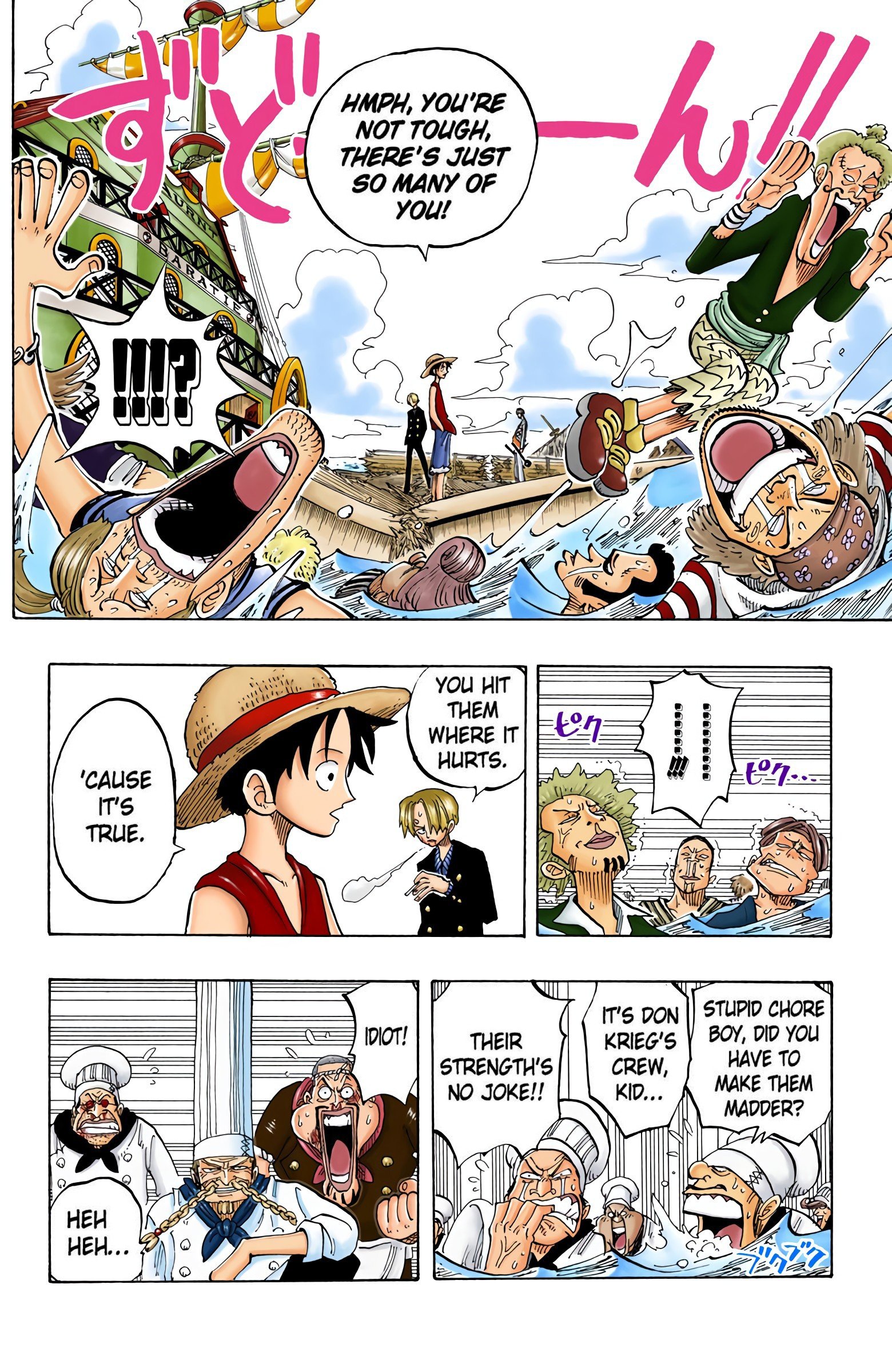 One Piece Colored Manga