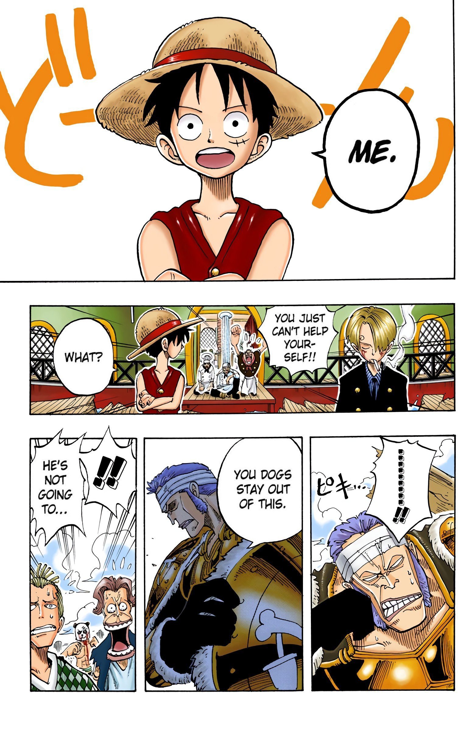 One Piece Colored Manga