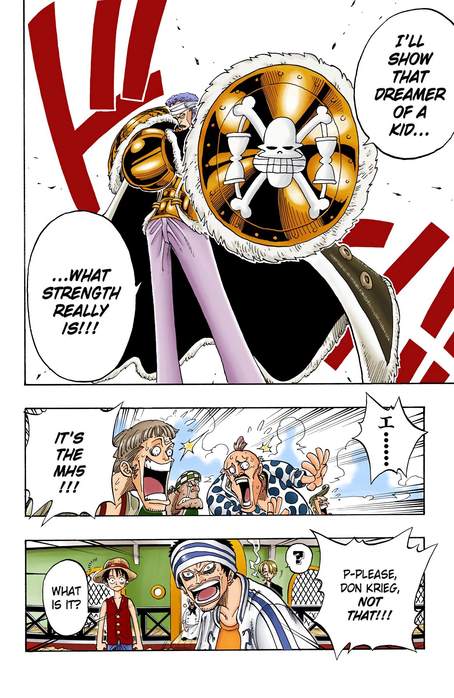 One Piece Colored Manga