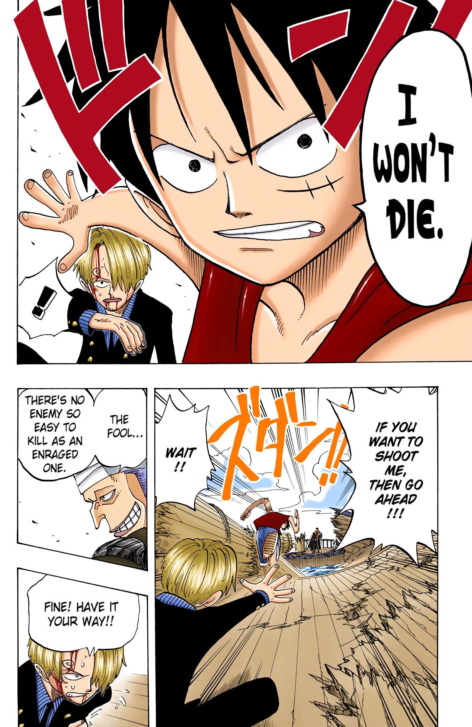 One Piece Colored Manga