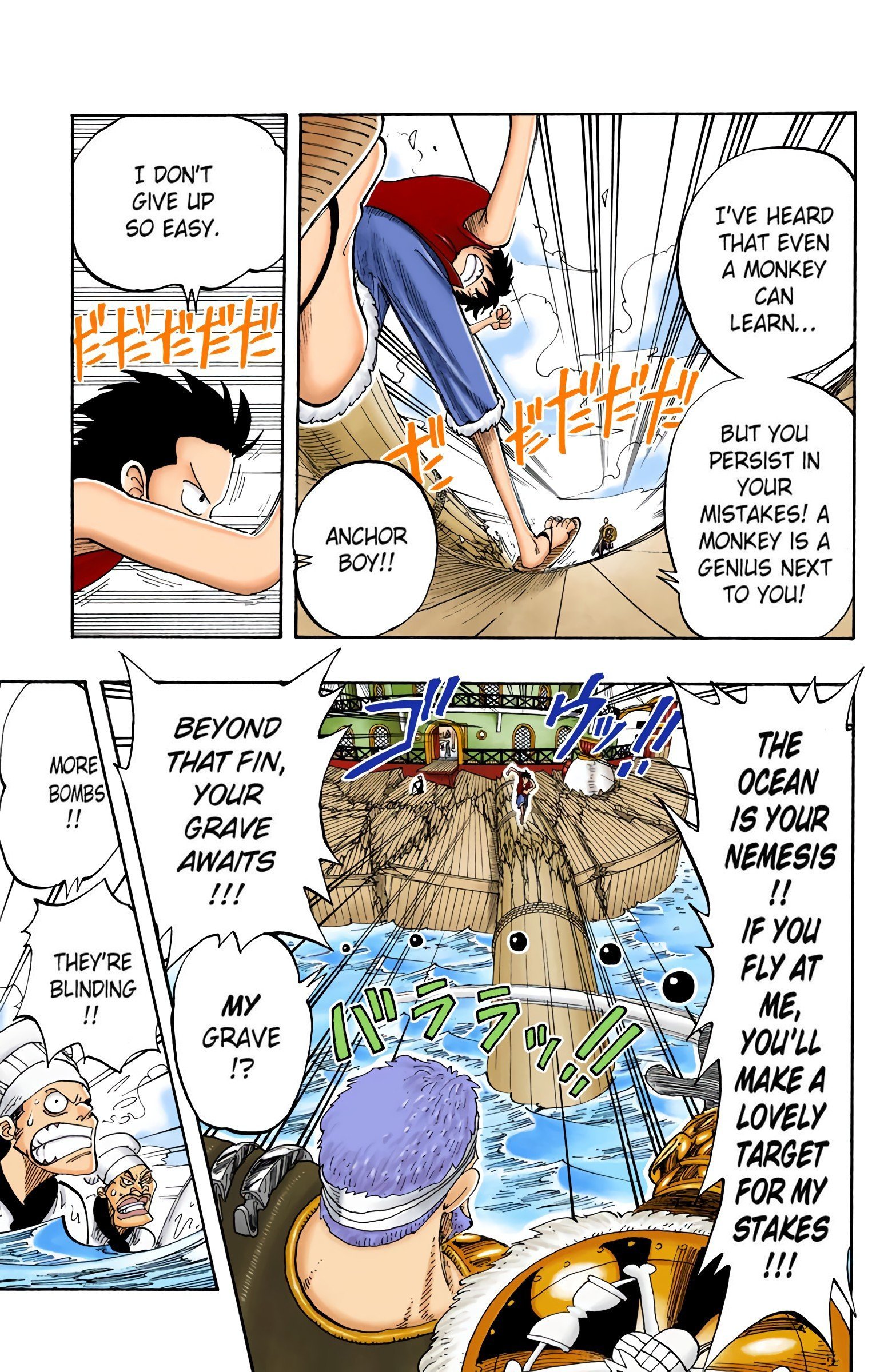 One Piece Colored Manga