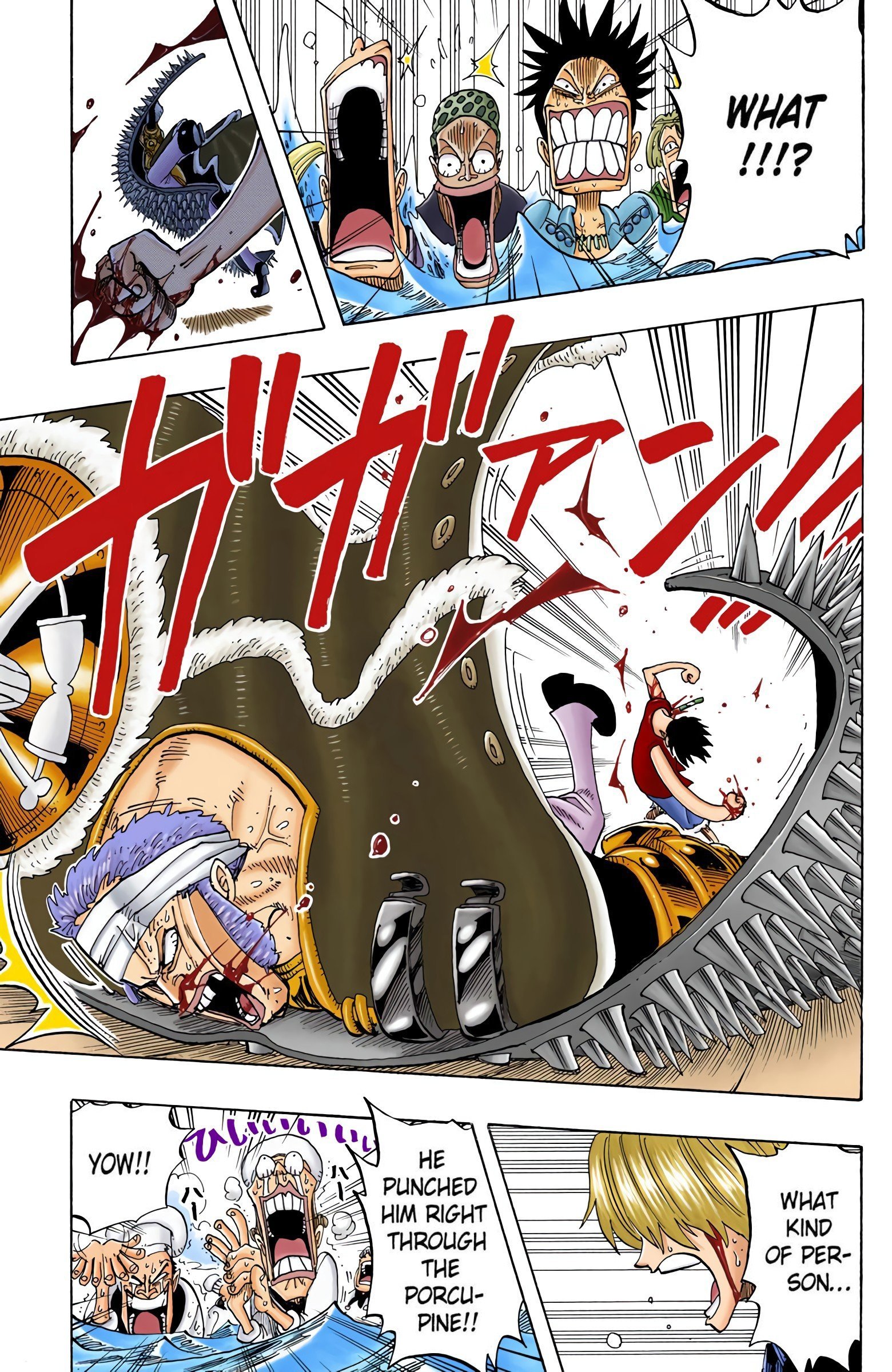 One Piece Colored Manga