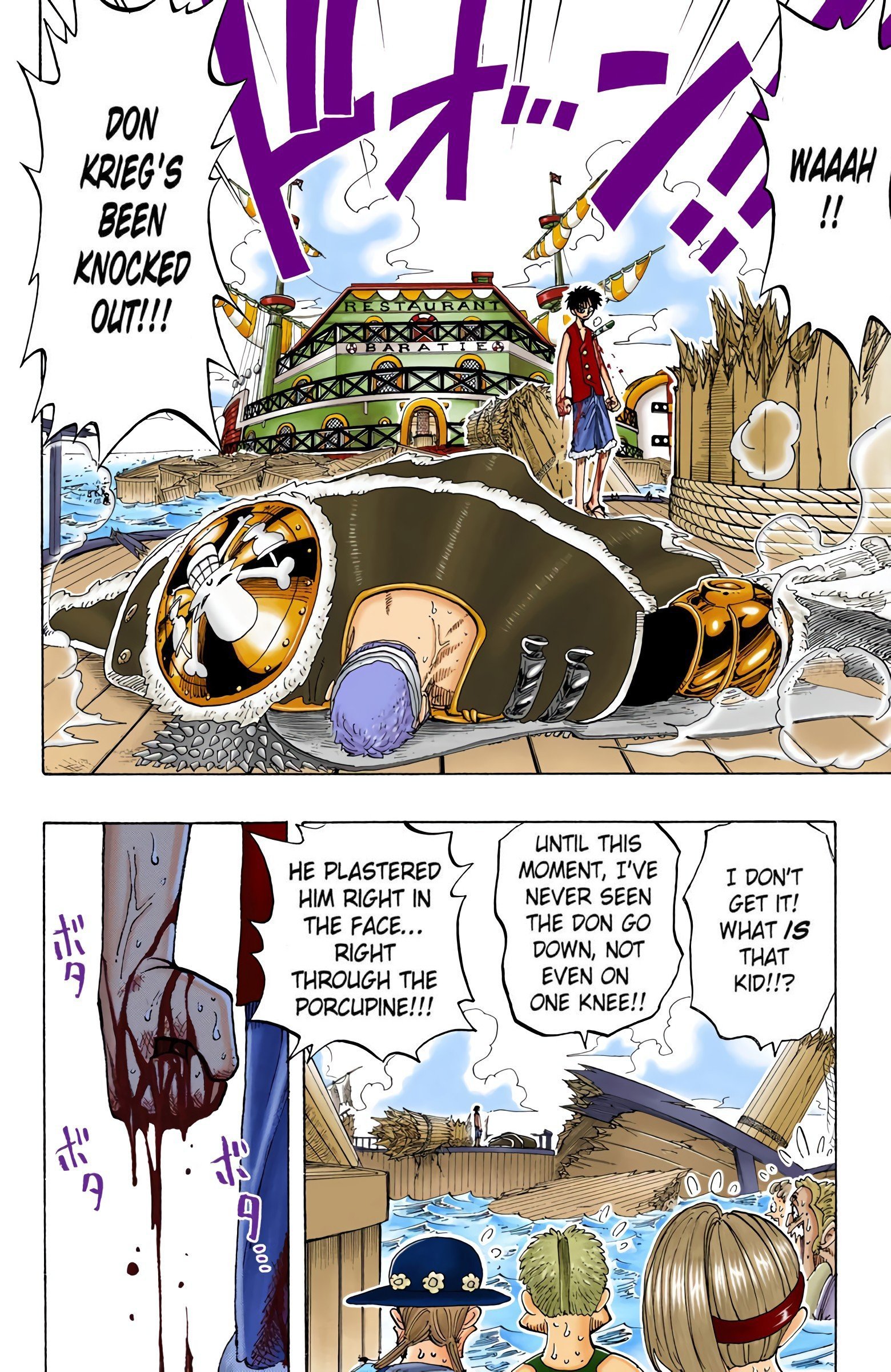 One Piece Colored Manga