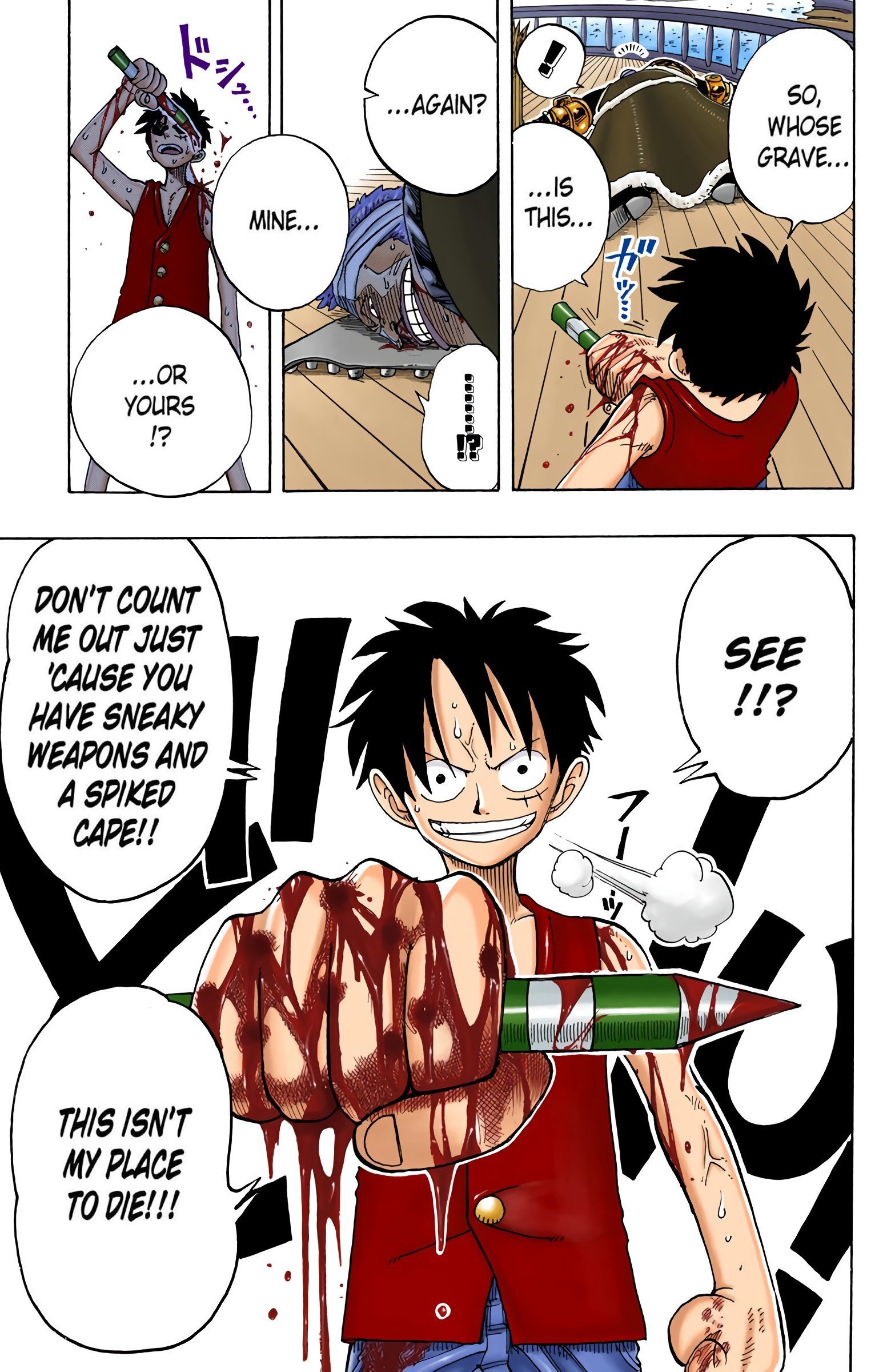 One Piece Colored Manga