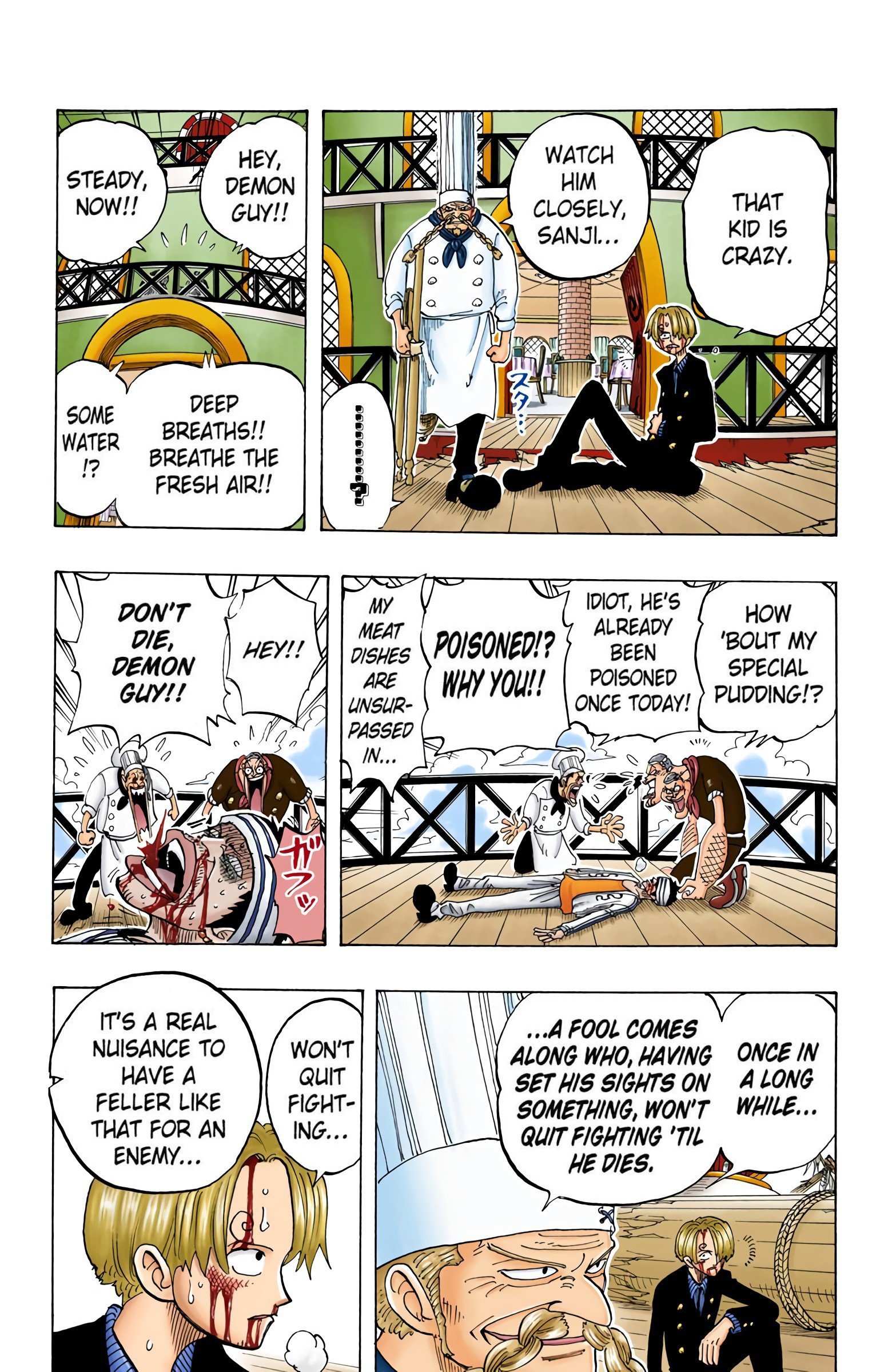 One Piece Colored Manga