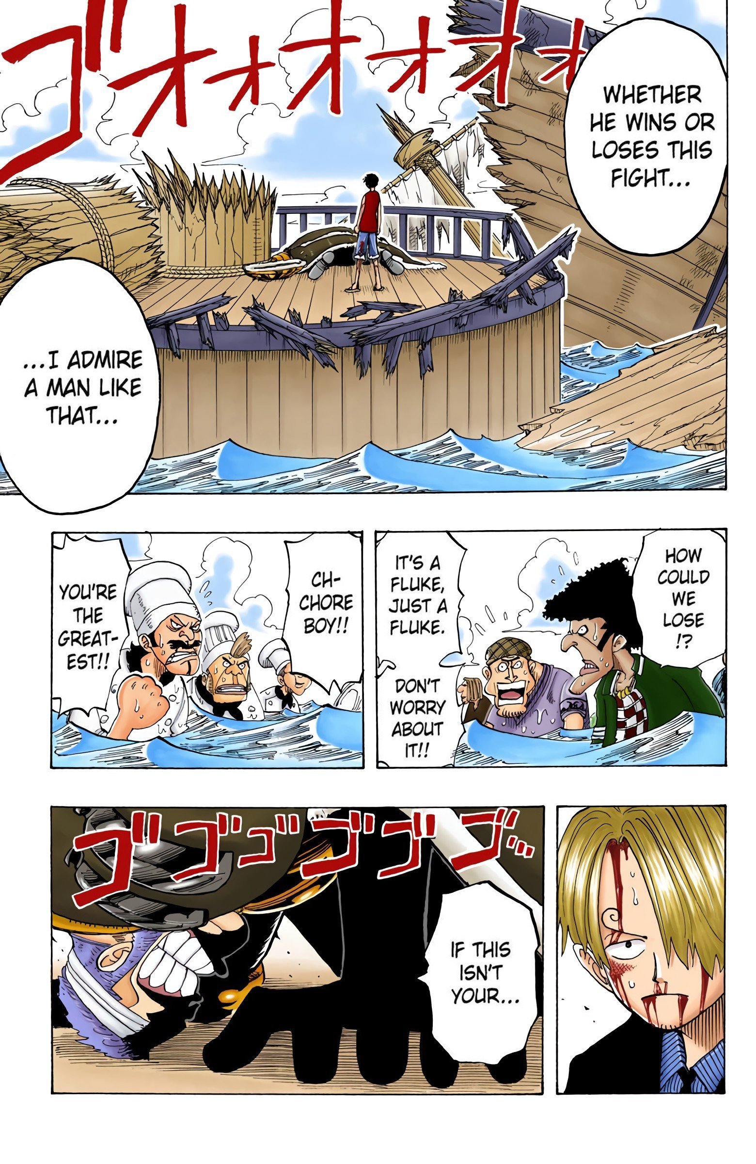 One Piece Colored Manga