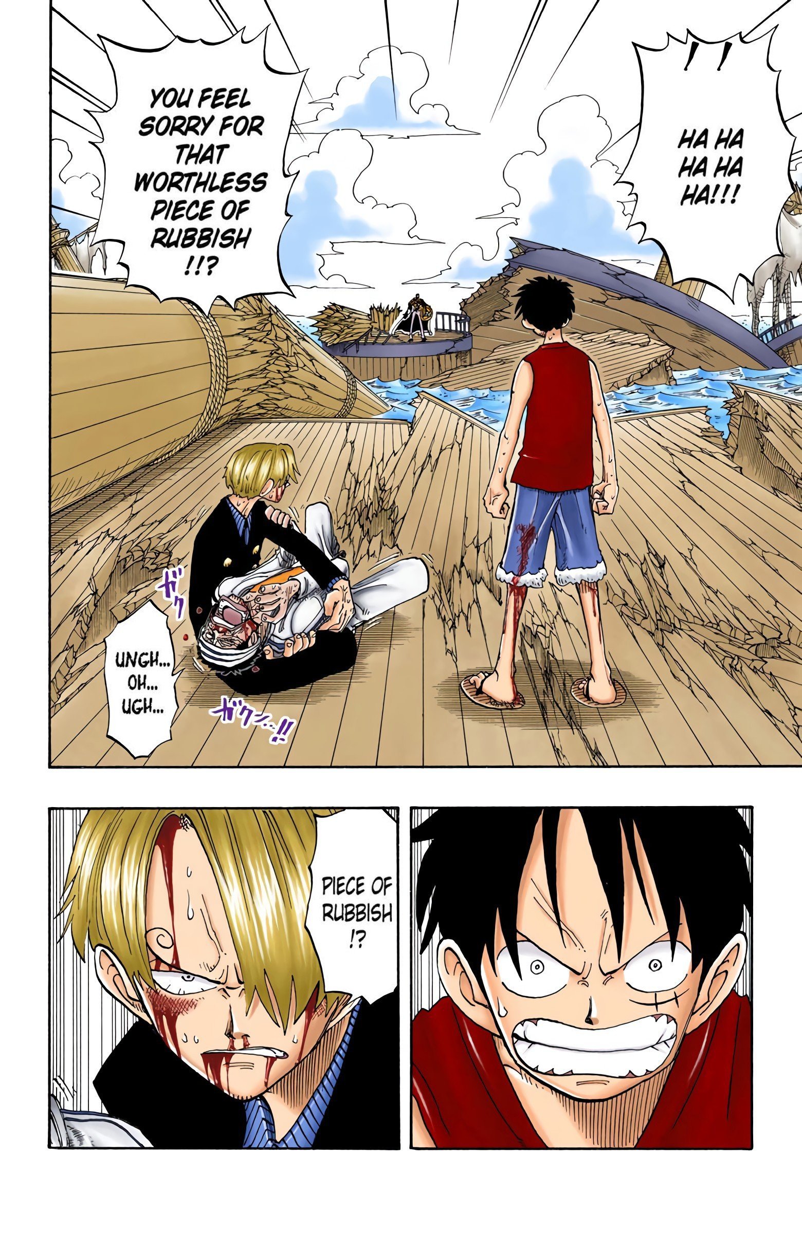 One Piece Colored Manga