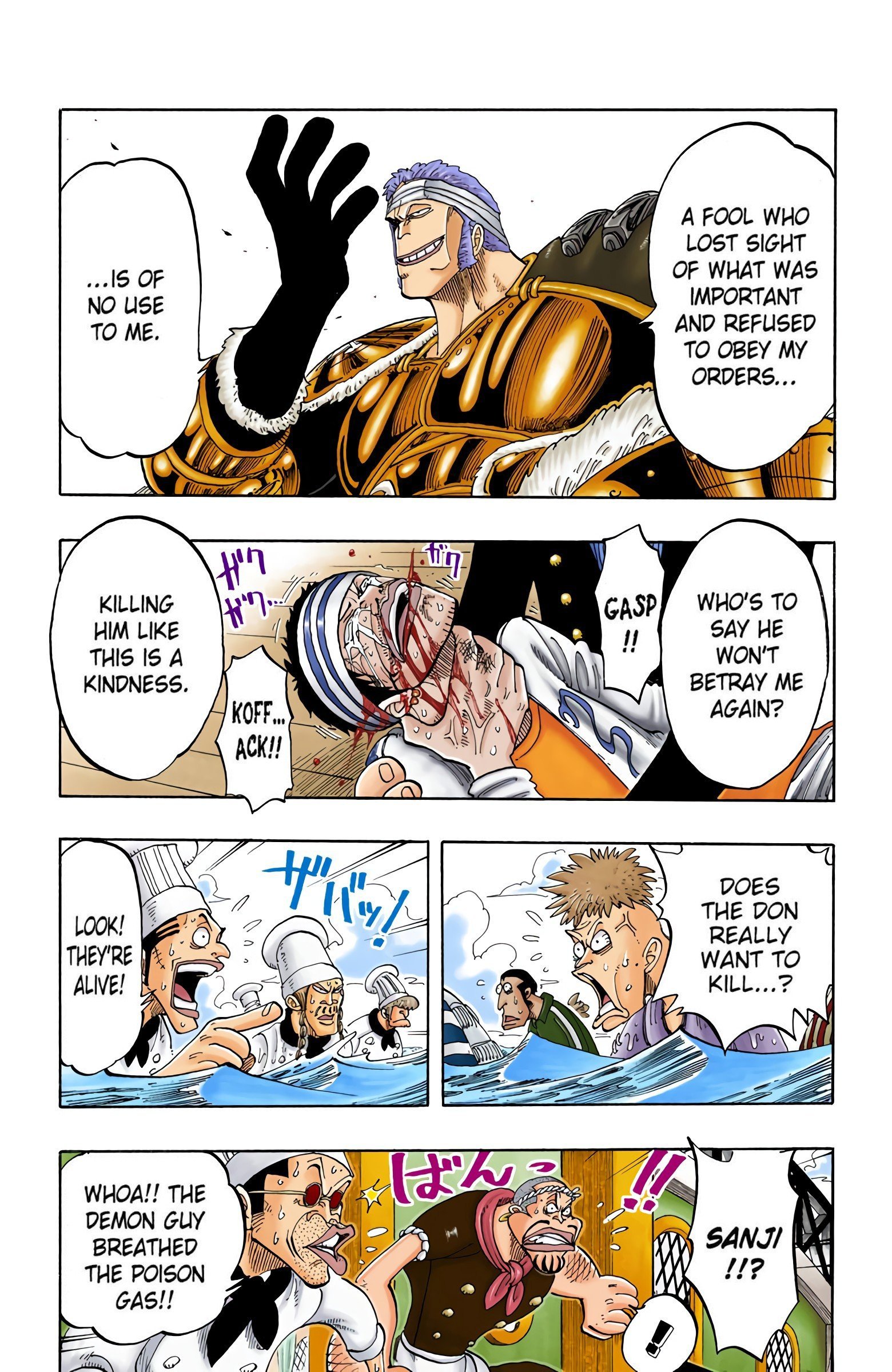 One Piece Colored Manga