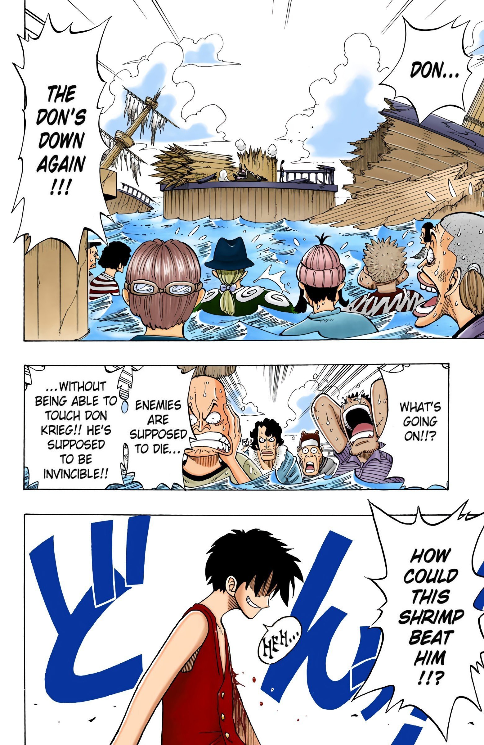 One Piece Colored Manga