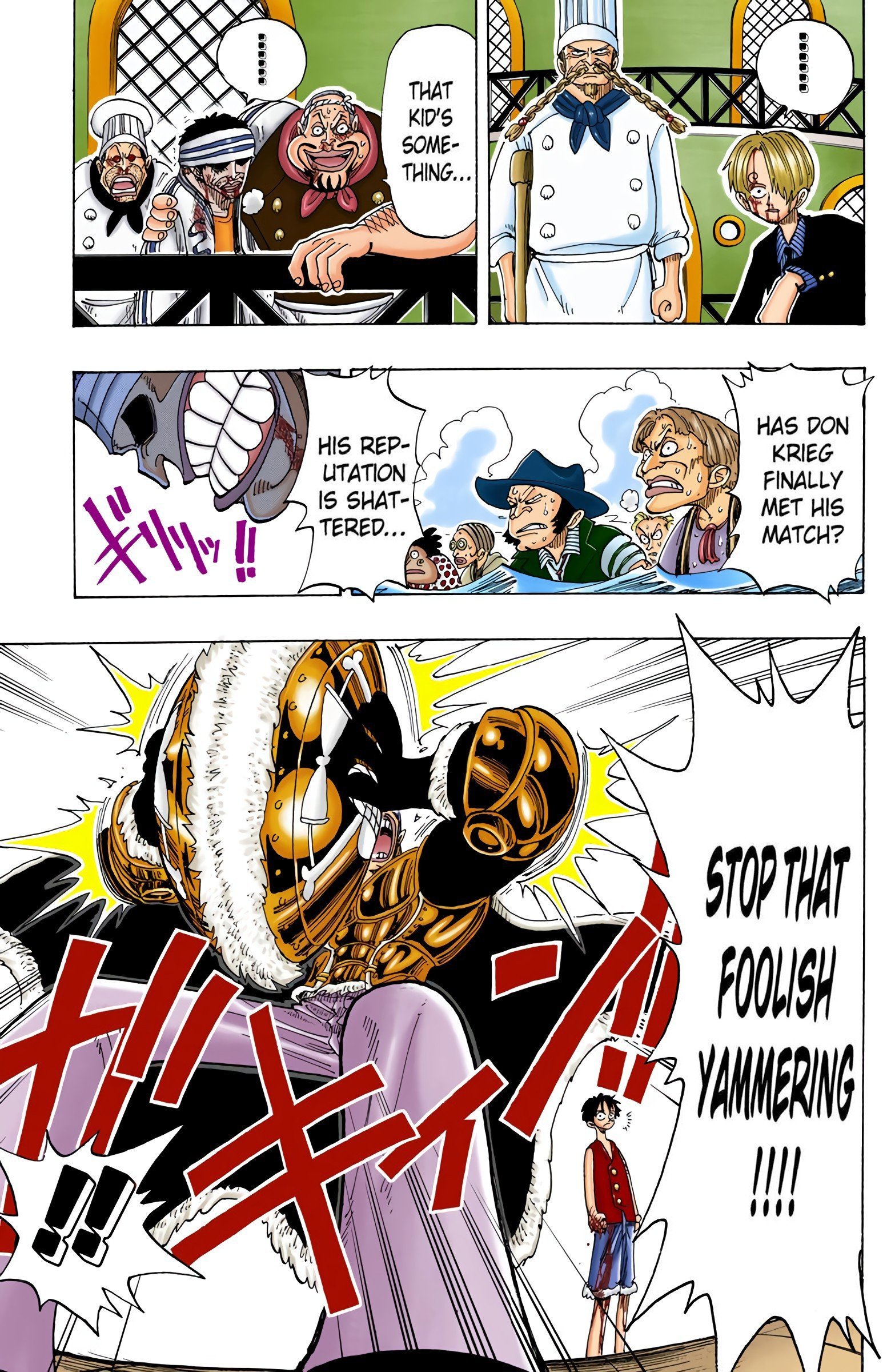 One Piece Colored Manga