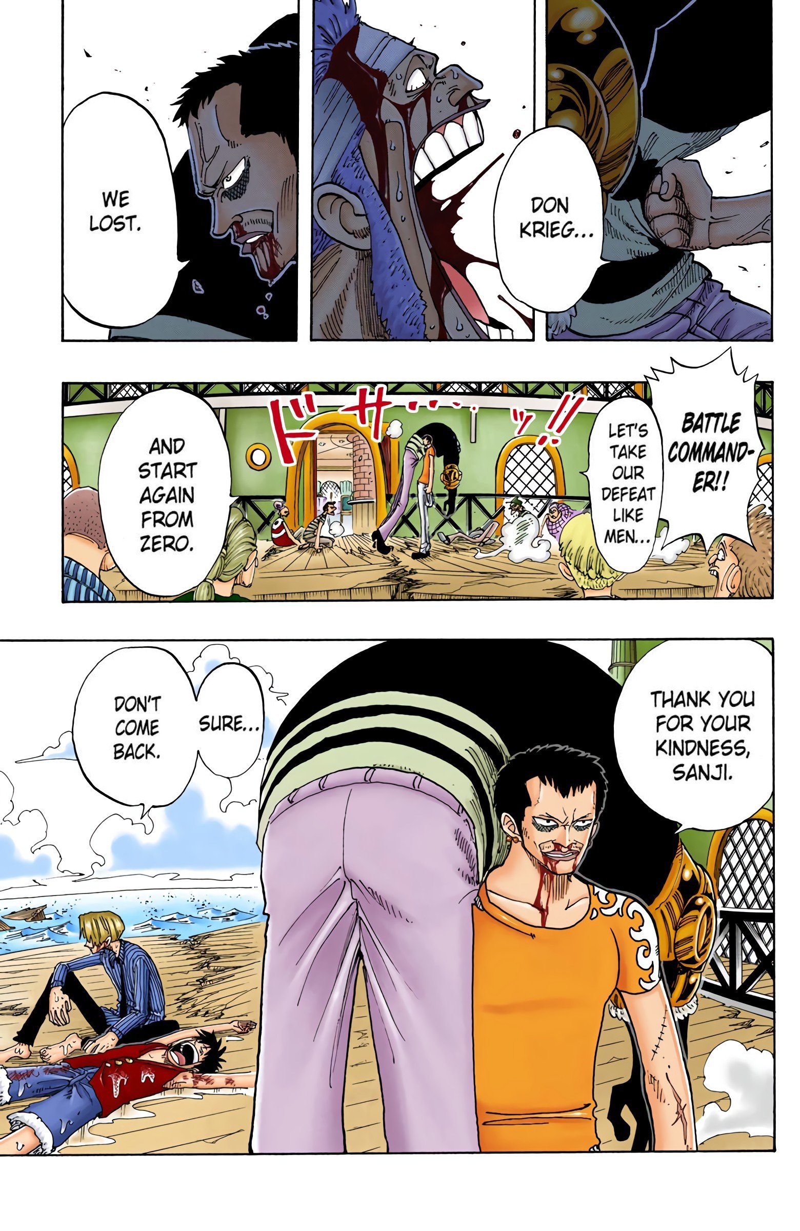 One Piece Colored Manga