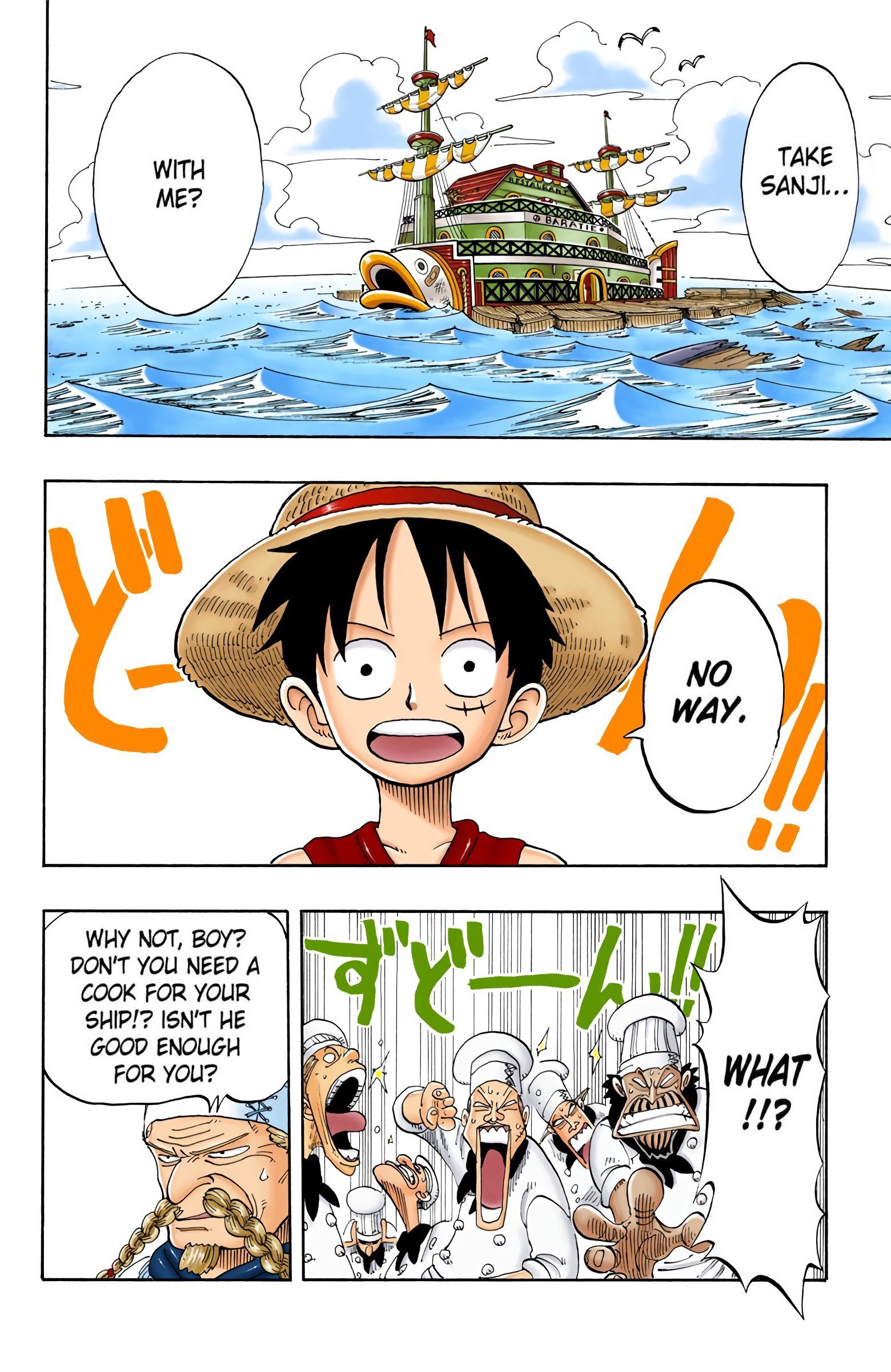 One Piece Colored Manga