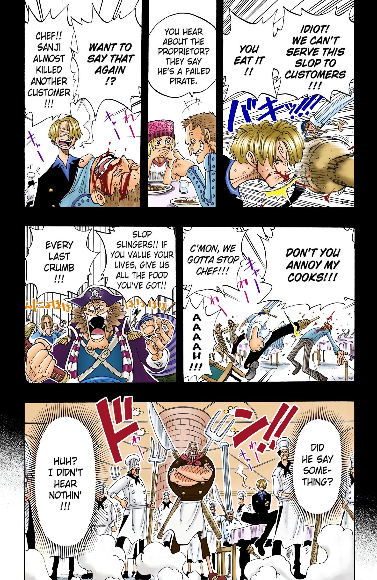 One Piece Colored Manga