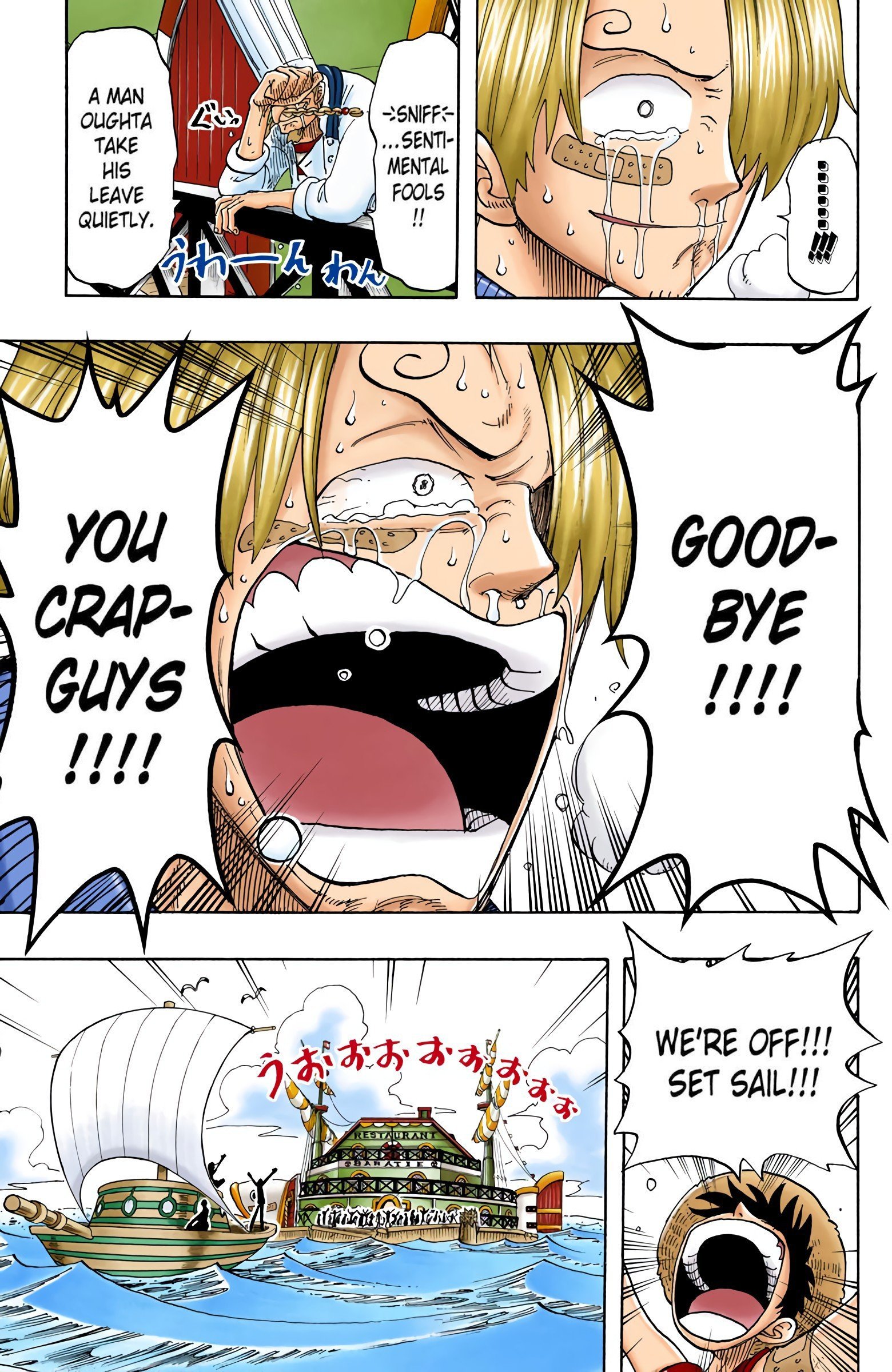 One Piece Colored Manga