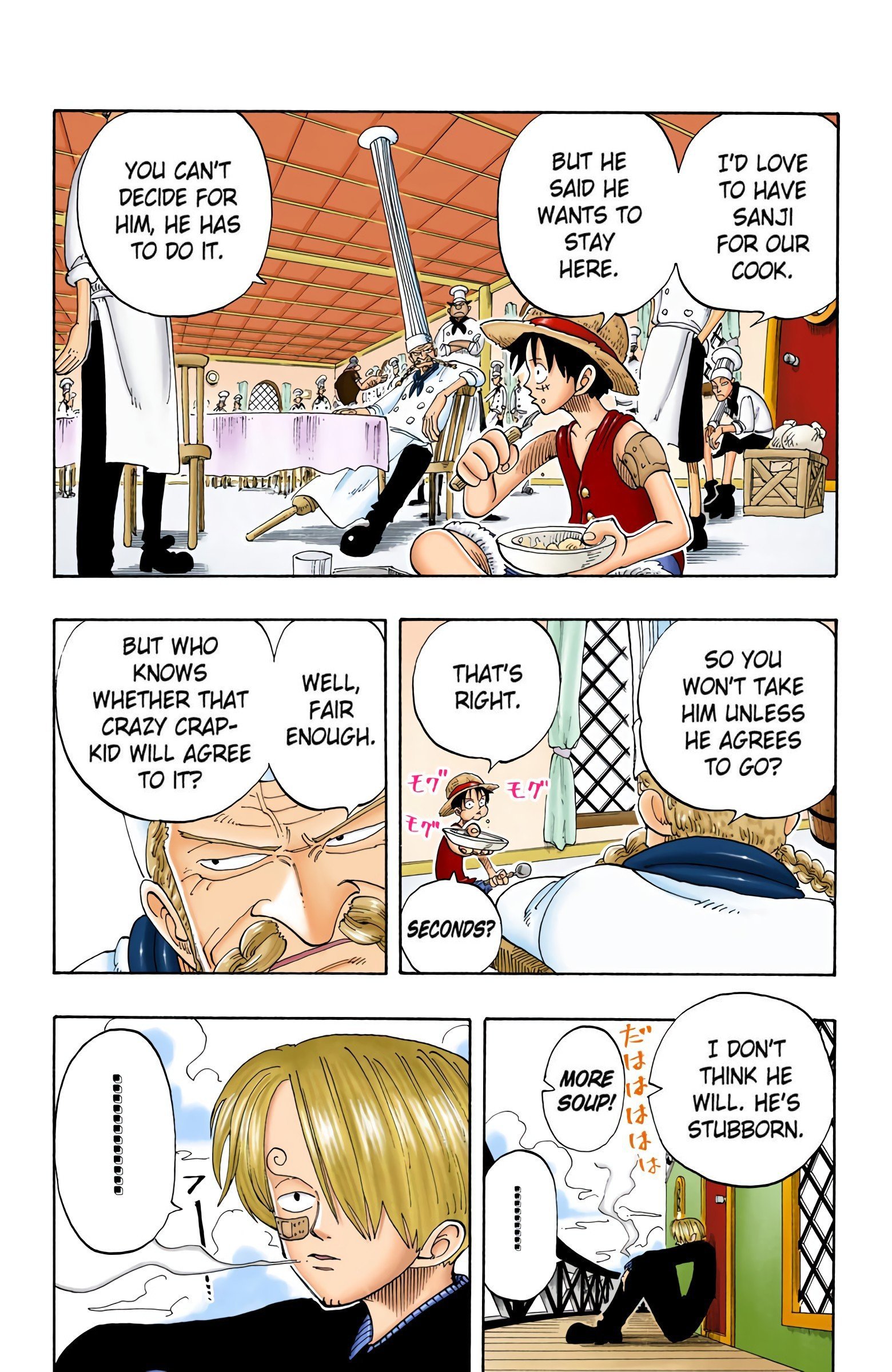 One Piece Colored Manga