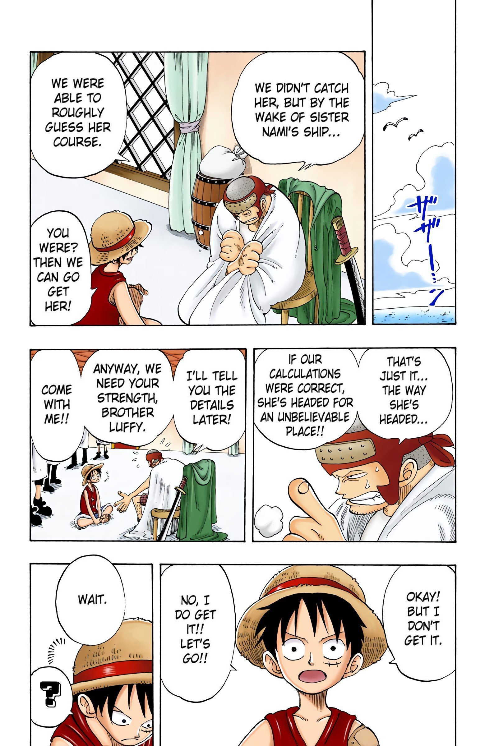 One Piece Colored Manga