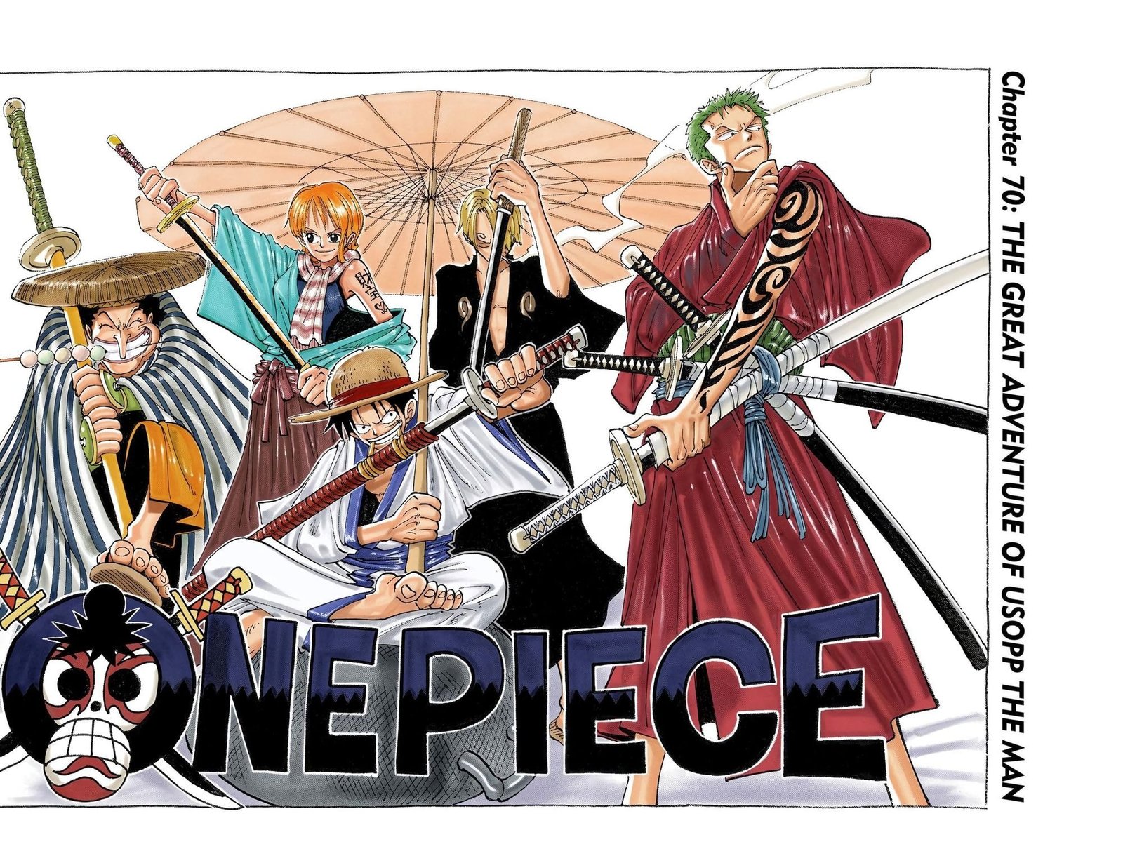 One Piece Colored Manga