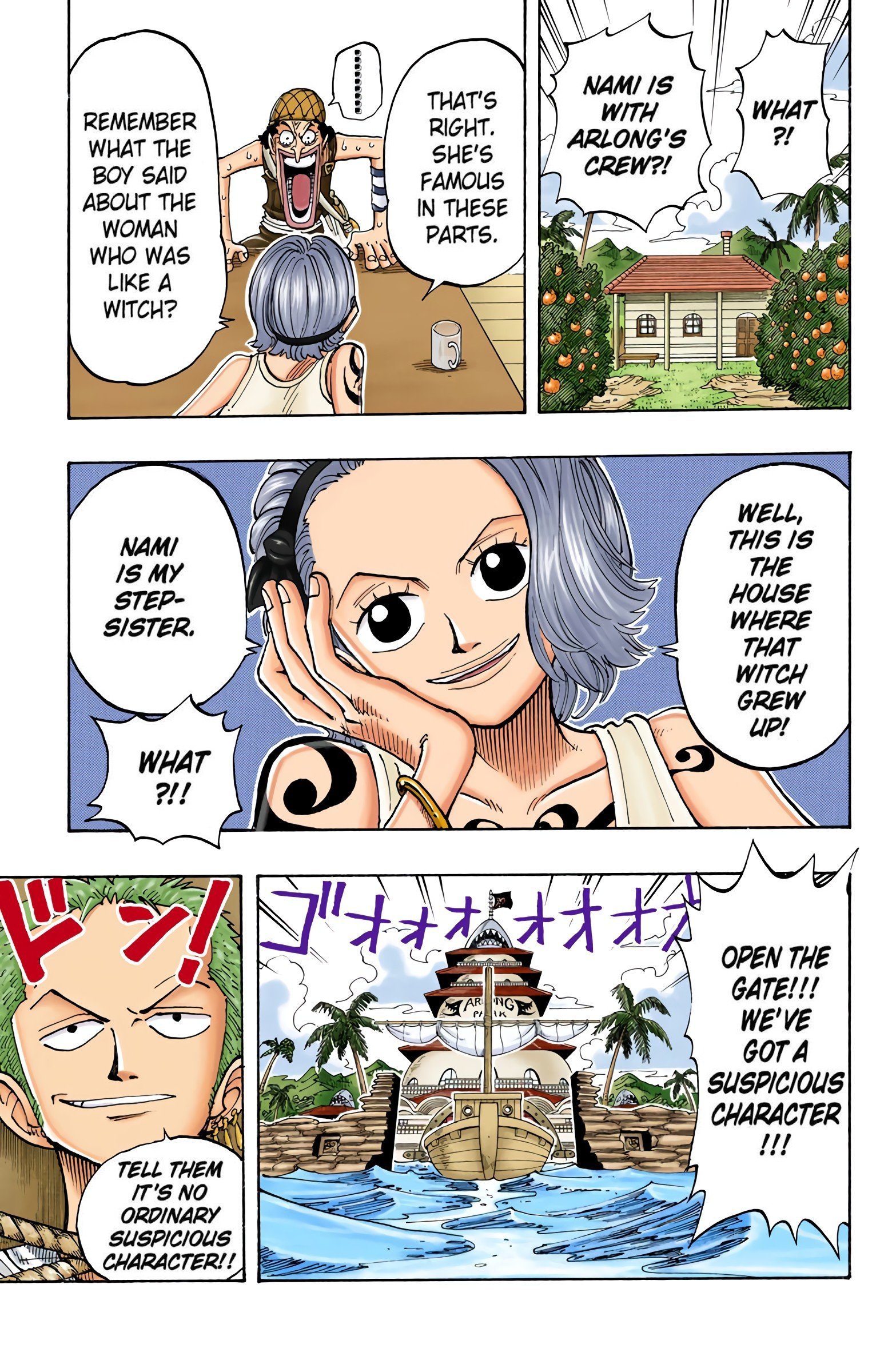 One Piece Colored Manga