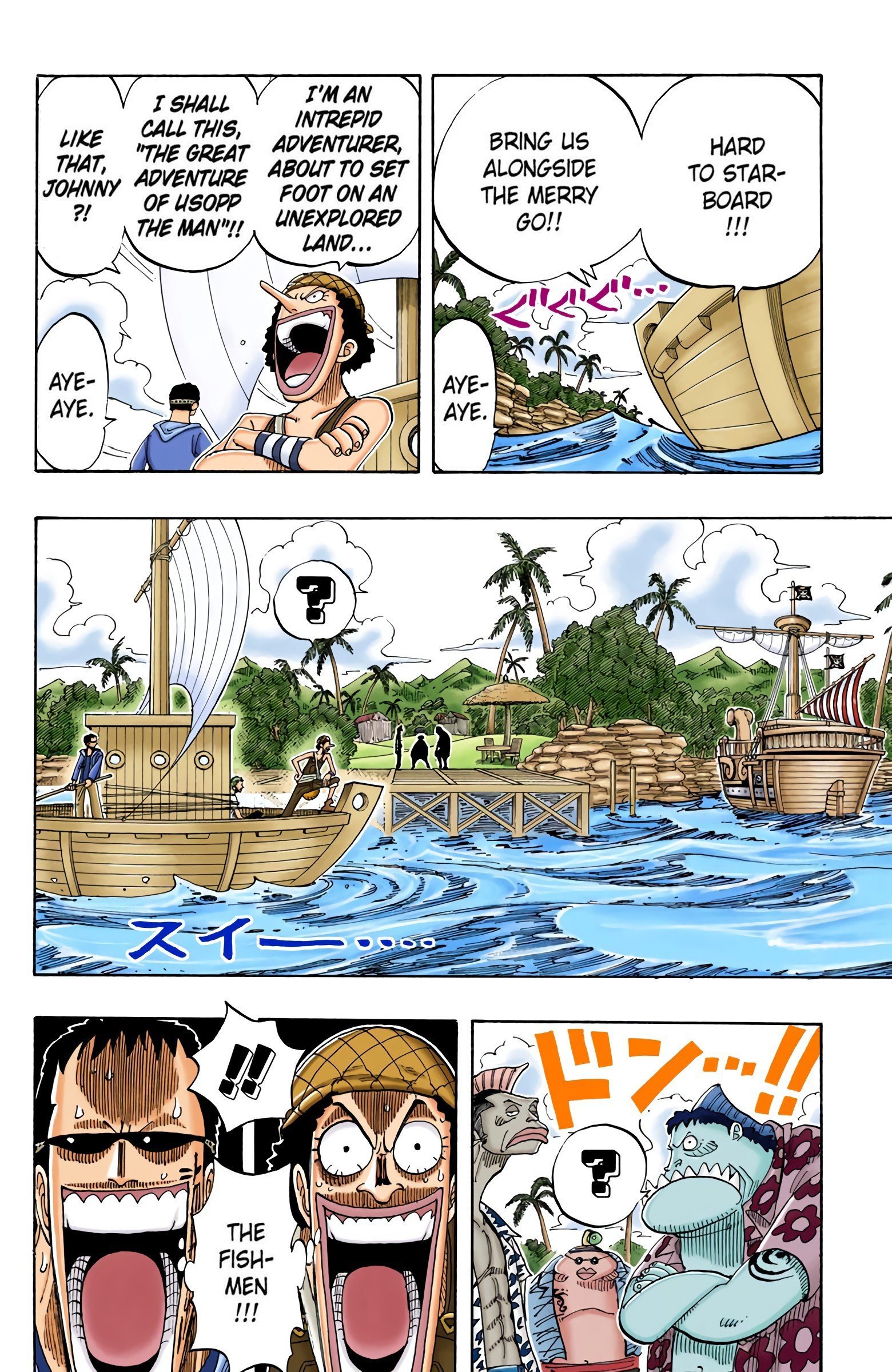 One Piece Colored Manga