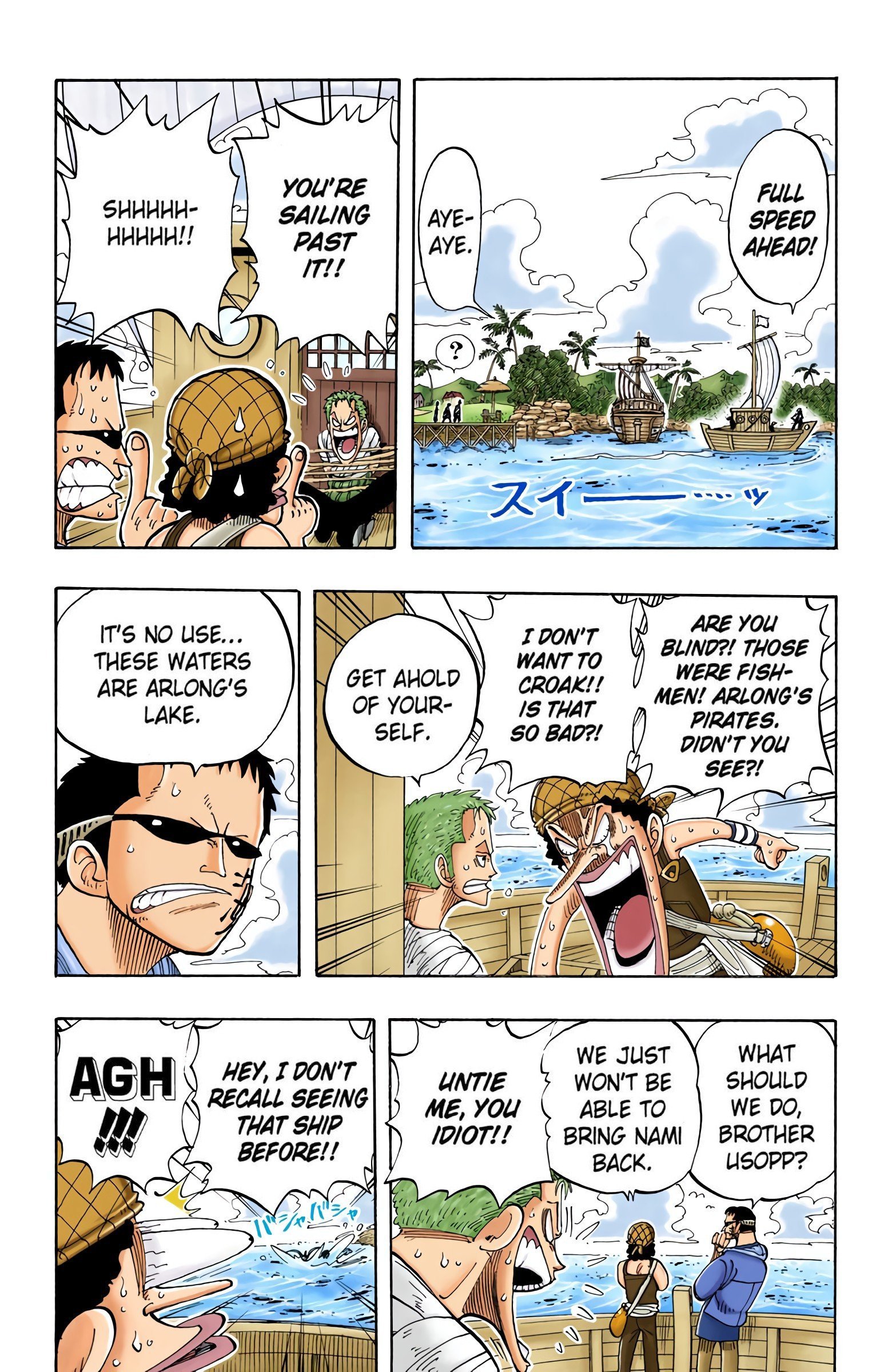 One Piece Colored Manga