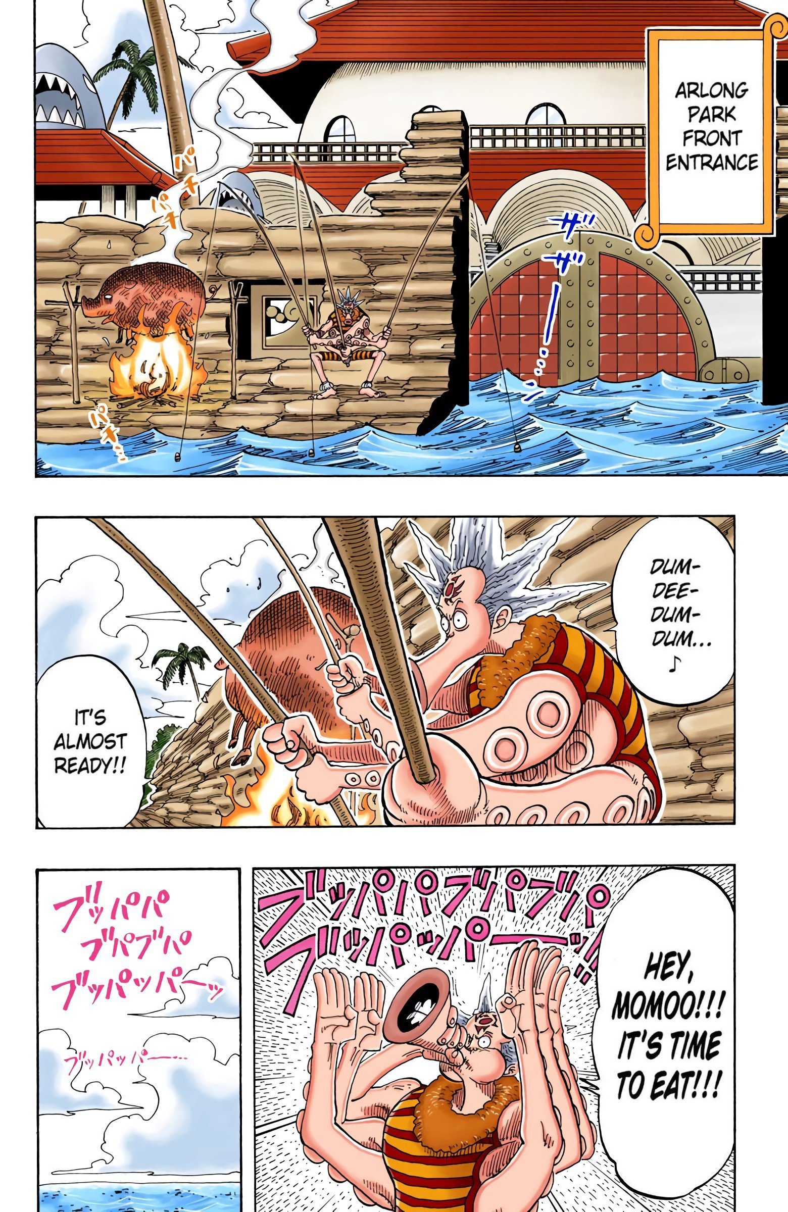 One Piece Colored Manga