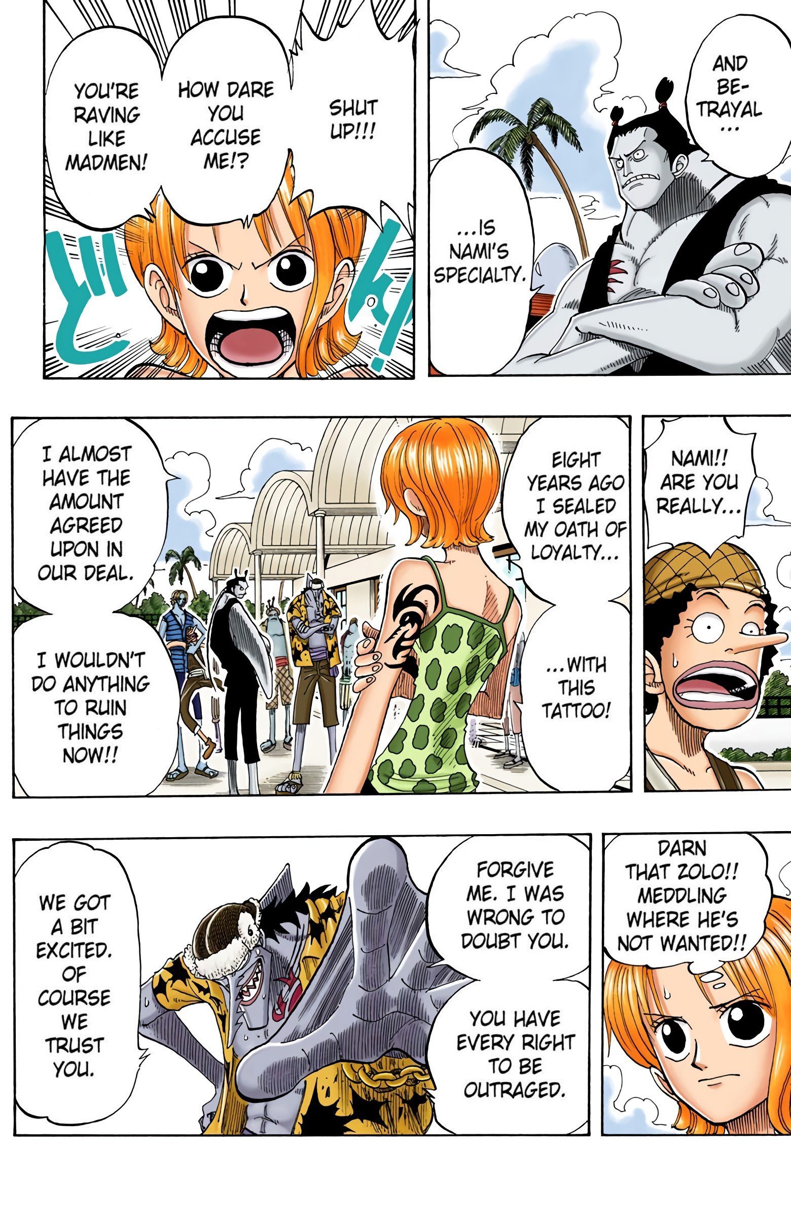 One Piece Colored Manga