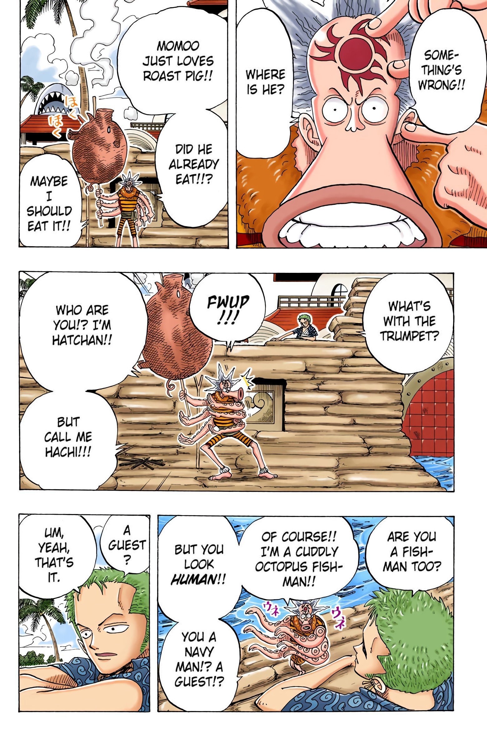 One Piece Colored Manga