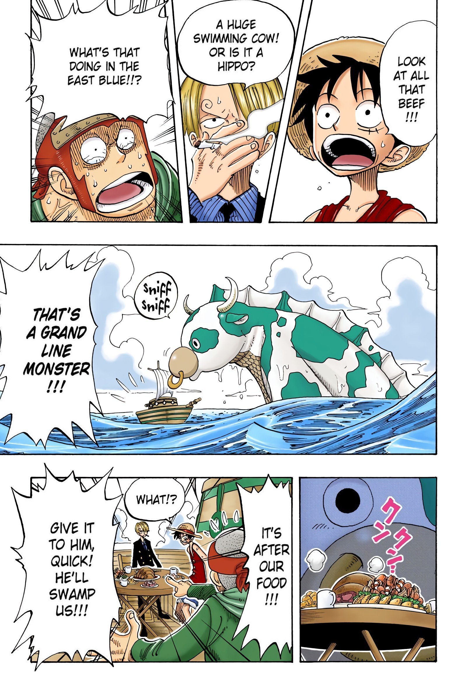 One Piece Colored Manga